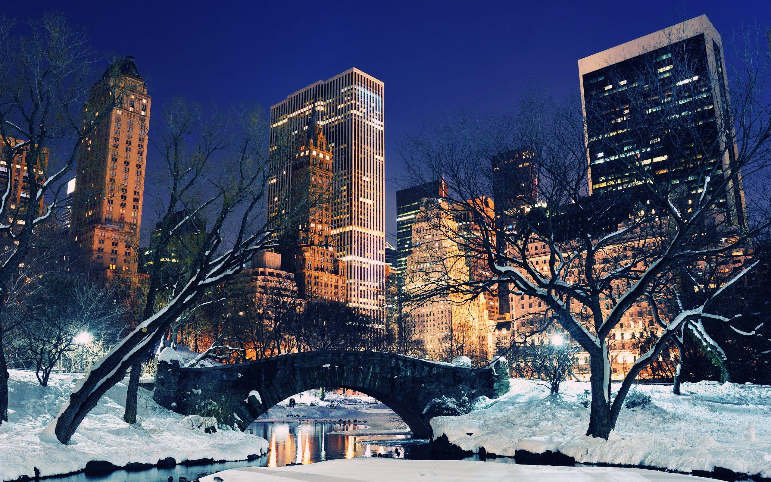 2560x1600 Central Park Winter 756807