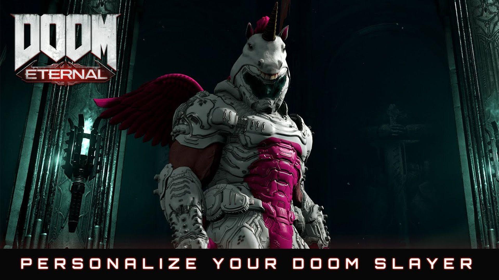 1920x1080 DOOM Eternal Showcases Alternate Costumes