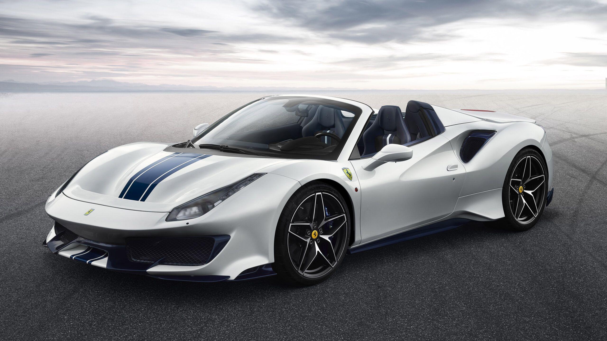 2560x1440 Ferrari 488 Pista Spider Wallpaper