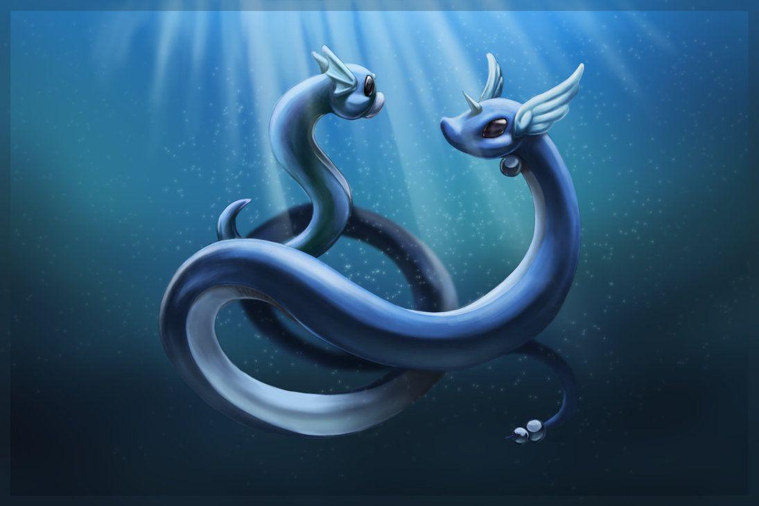 1095x730 Dratini Wallpaper