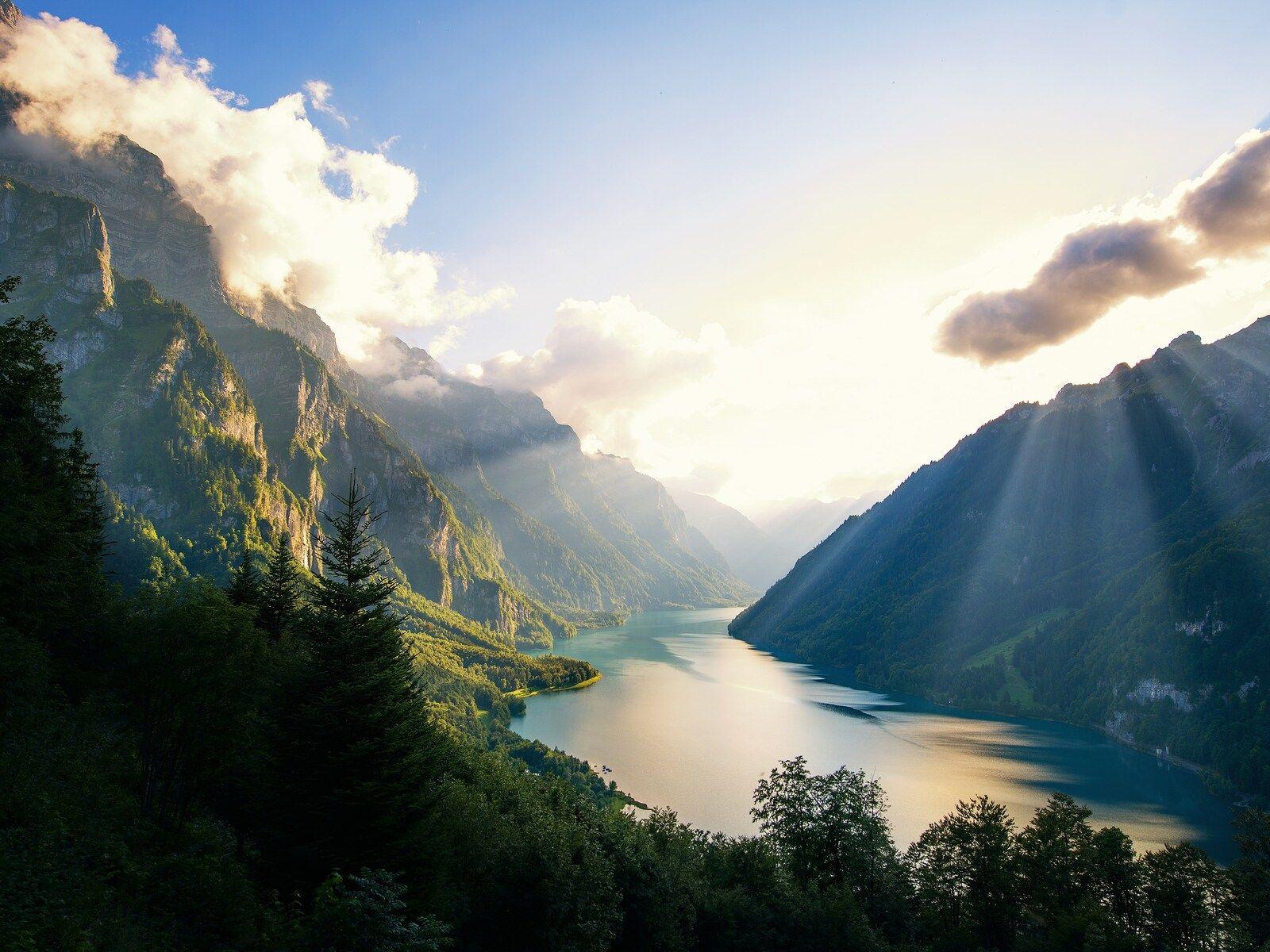 1600x1200 Switzerland Alps Mountains Morning 4k 1600x1200 Resolution HD 4k Wallpaper, Image, Background, Photo and Picture