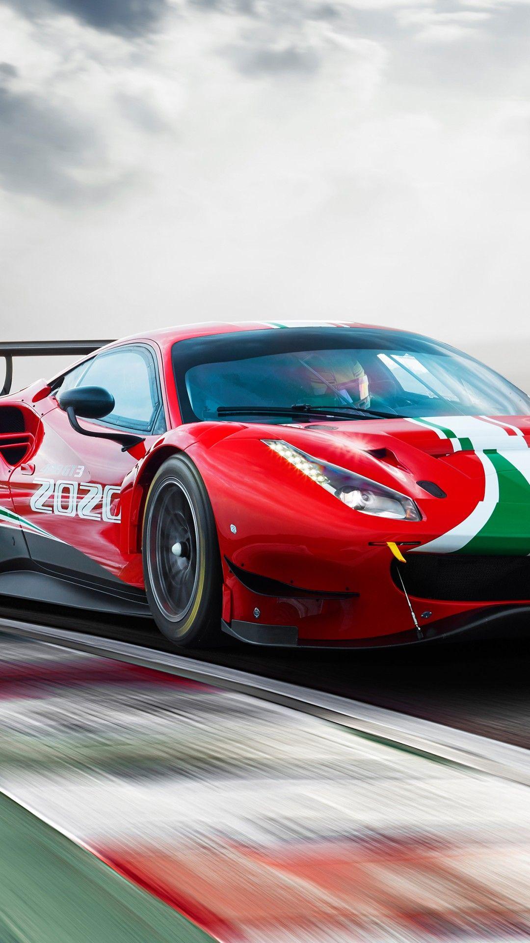 1080x1920 Ferrari 488 GT3 Evo 2020 4K