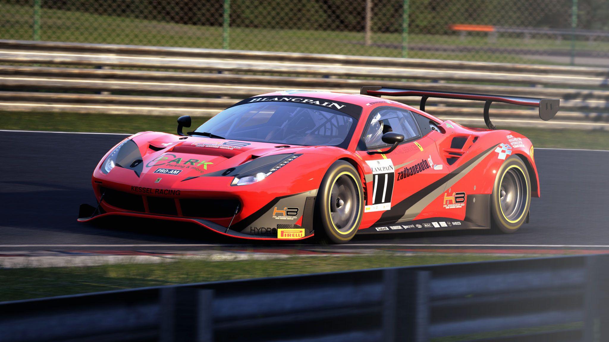 2048x1152 Assetto Corsa Competizione v0.4 Released: Adds Ferrari 488 GT Hungaroring, & Broadcasting