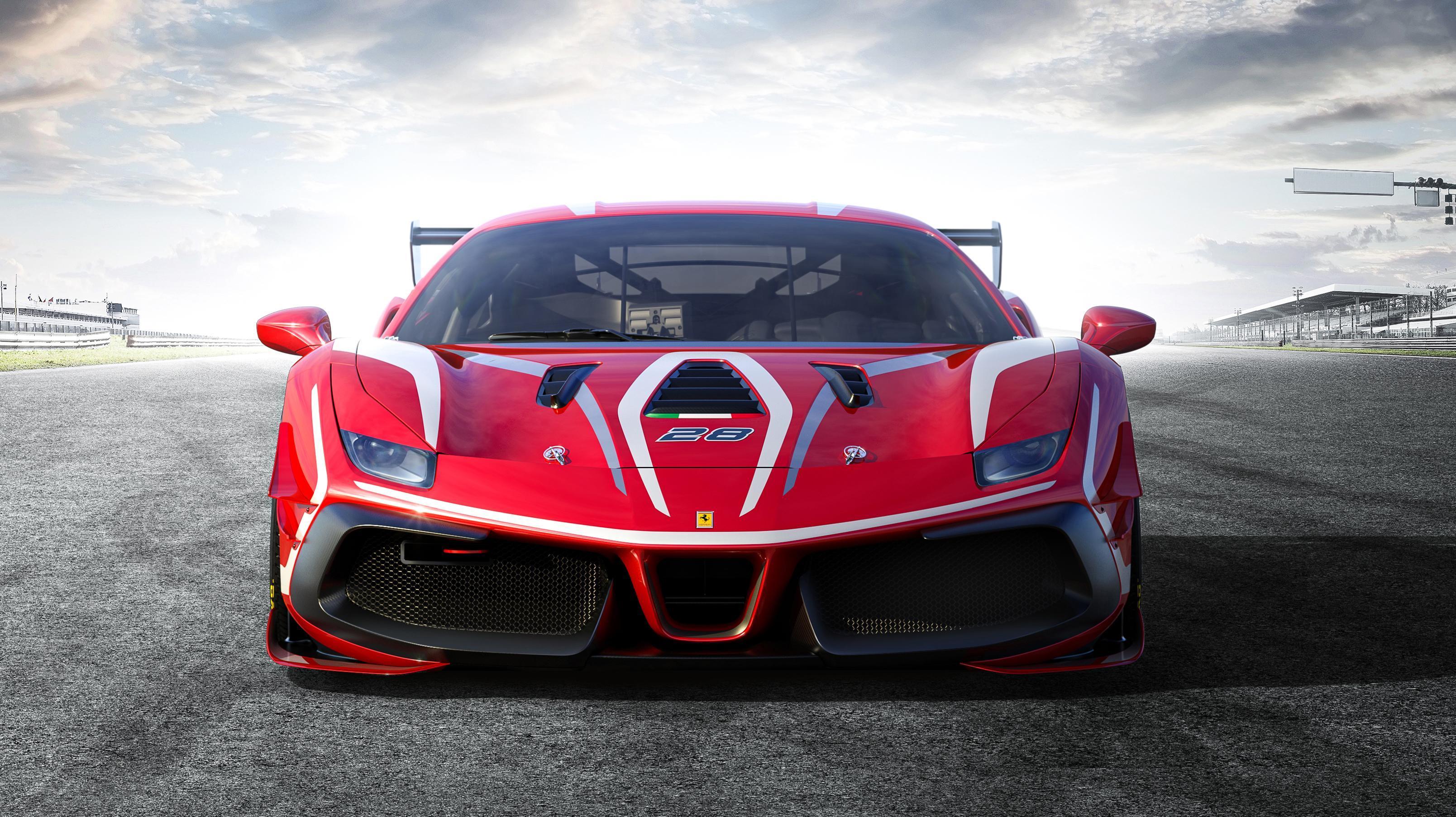 3217x1806 Ferrari 488 GT3 EVO Race Car 2020 Wallpaper