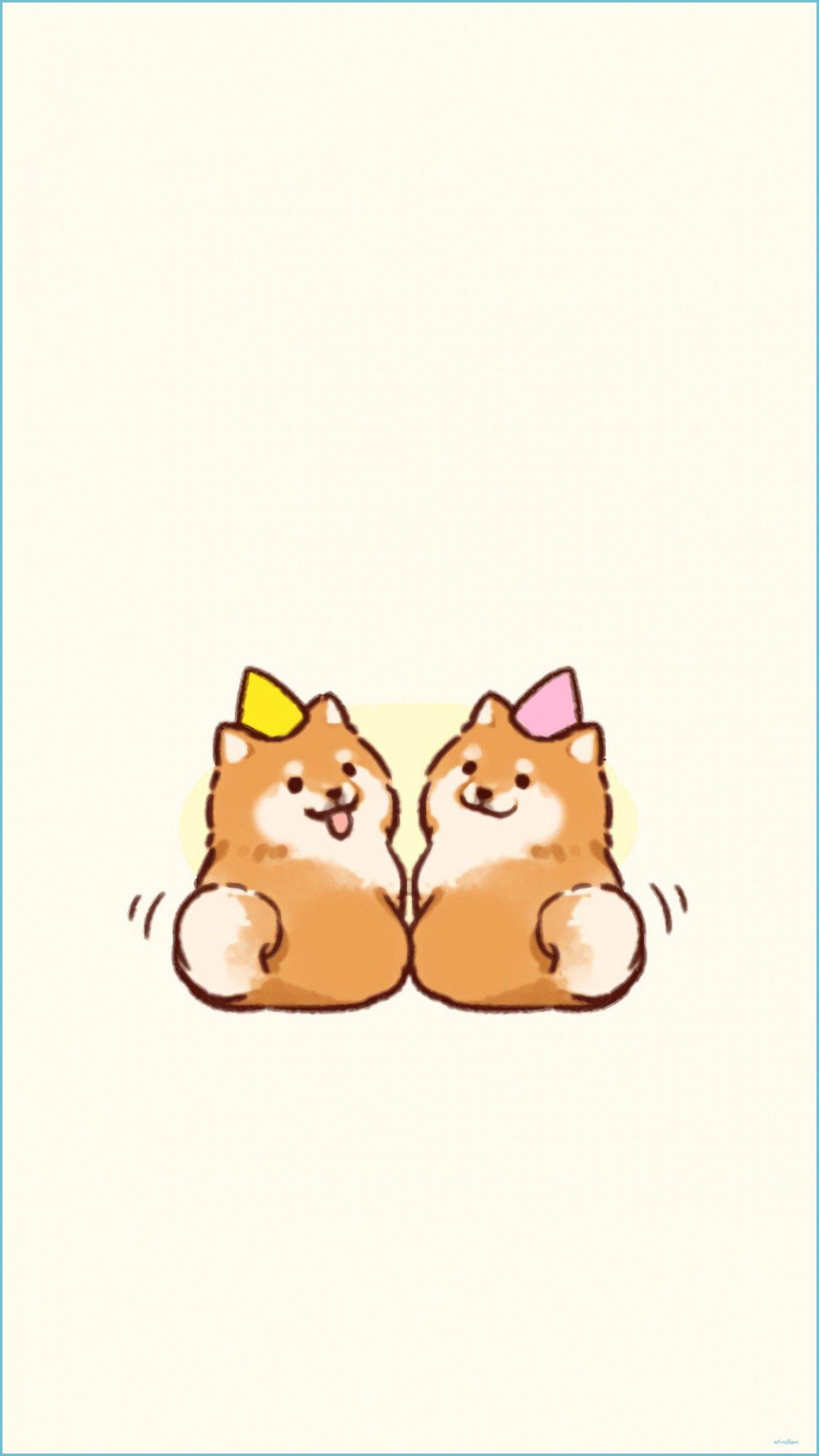 1328x2362 妹妹on Wallpaper Cute dog drawing, Cute animal drawings