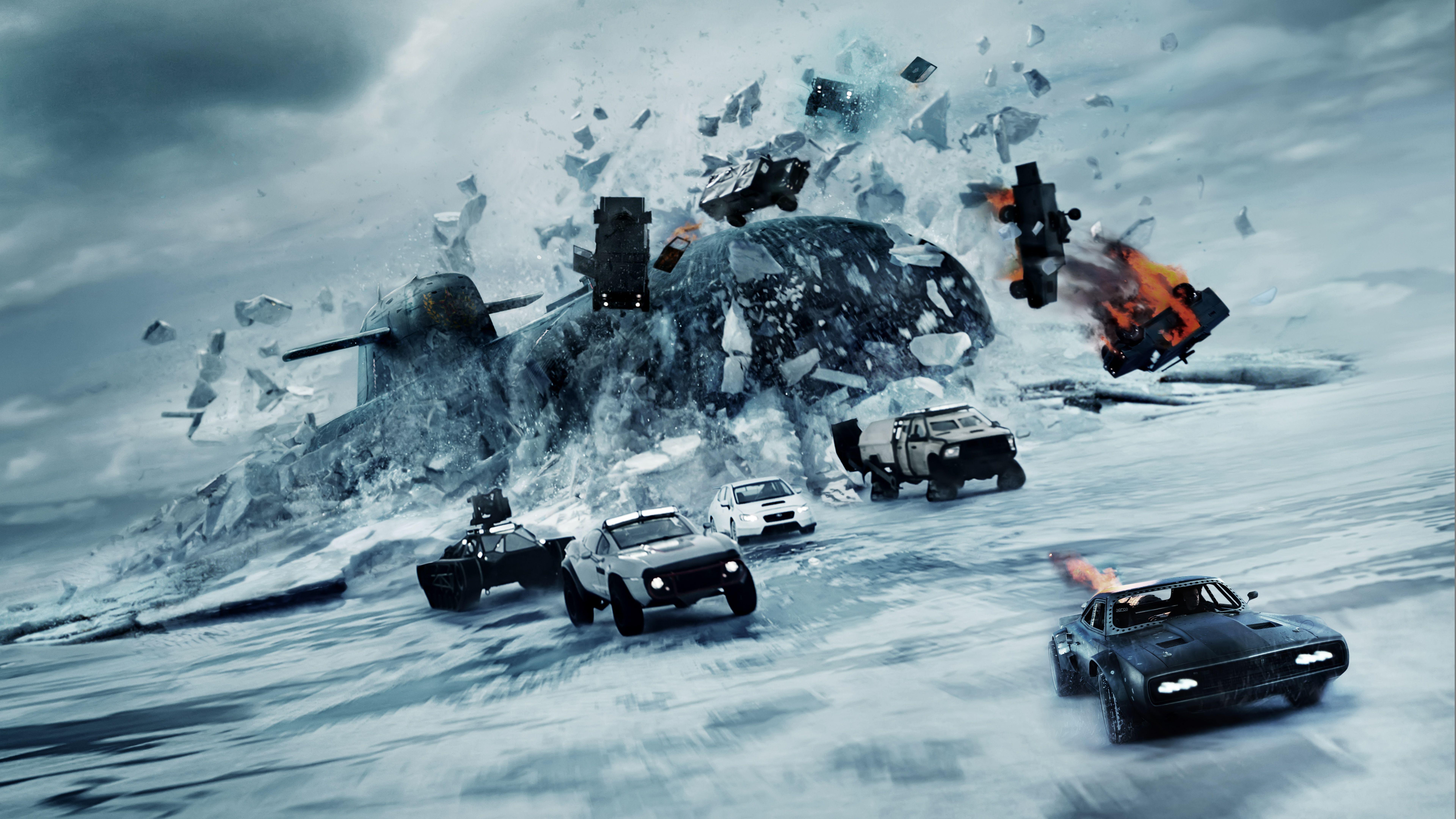 7680x4320 Fast Furious 8 Wallpaper