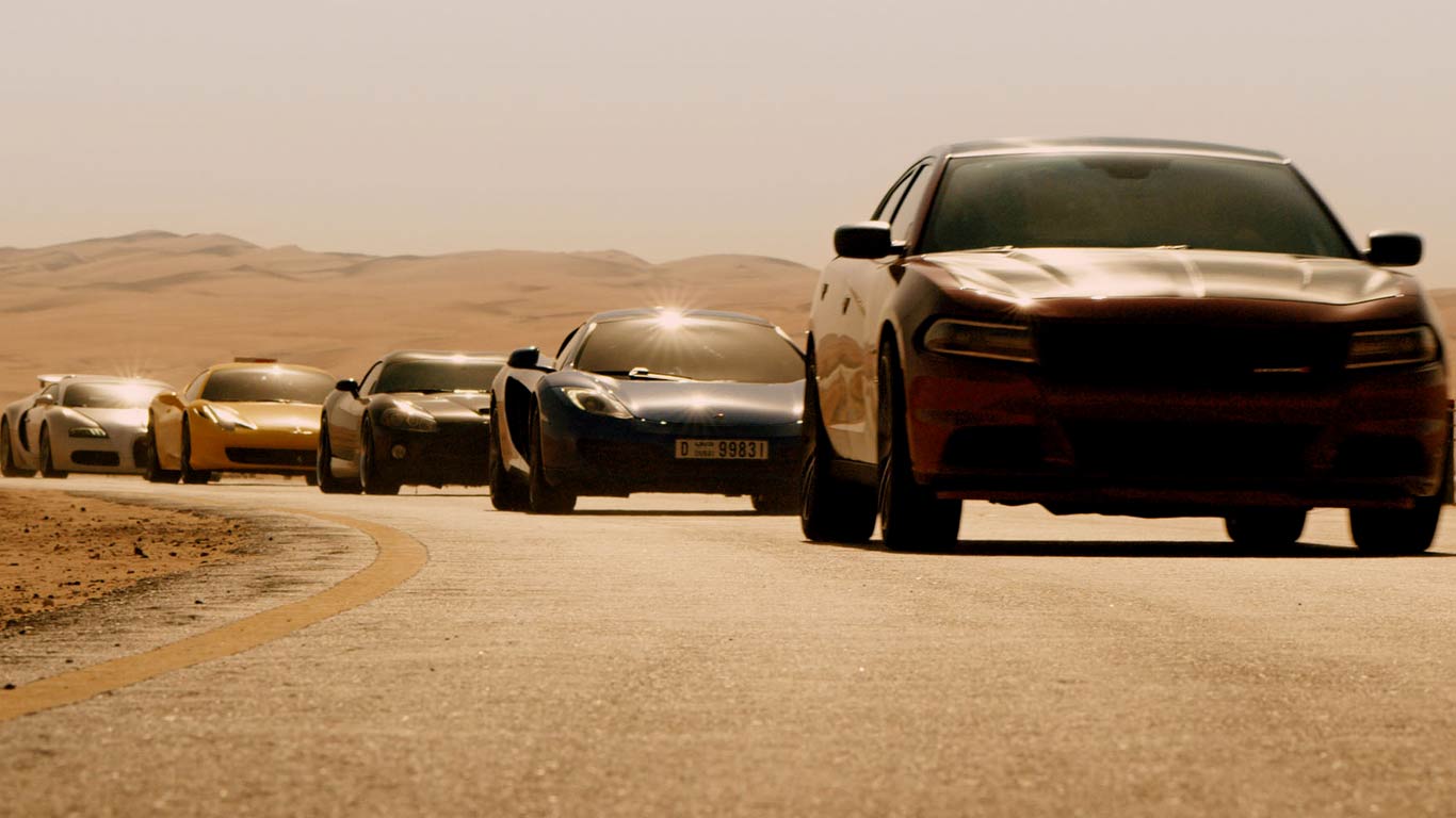 1366x768 Fast And Furious 8 Wallpaper