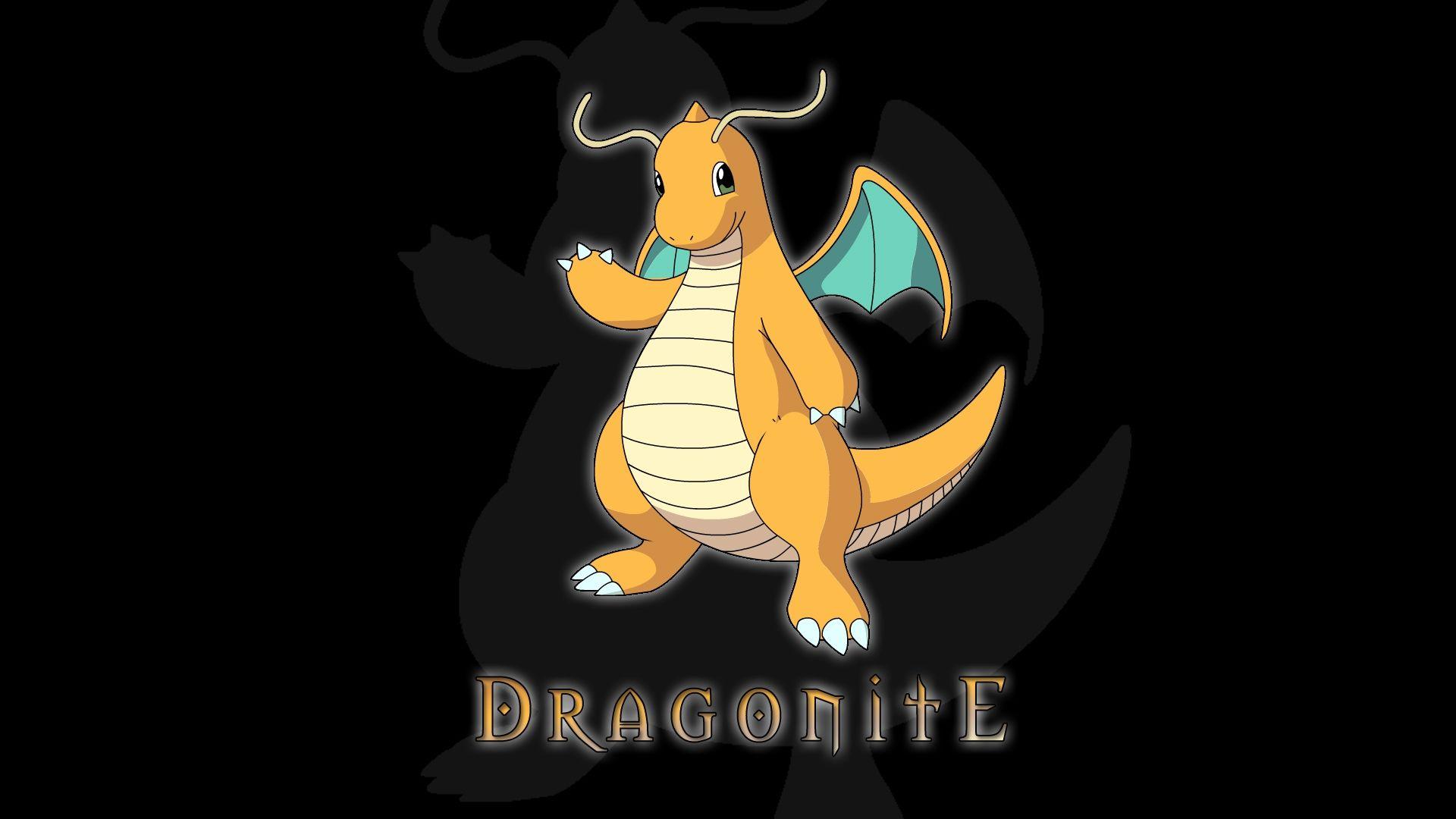 1920x1080 pokemon dragonite black background 1920x1080 wallpaper High Quality