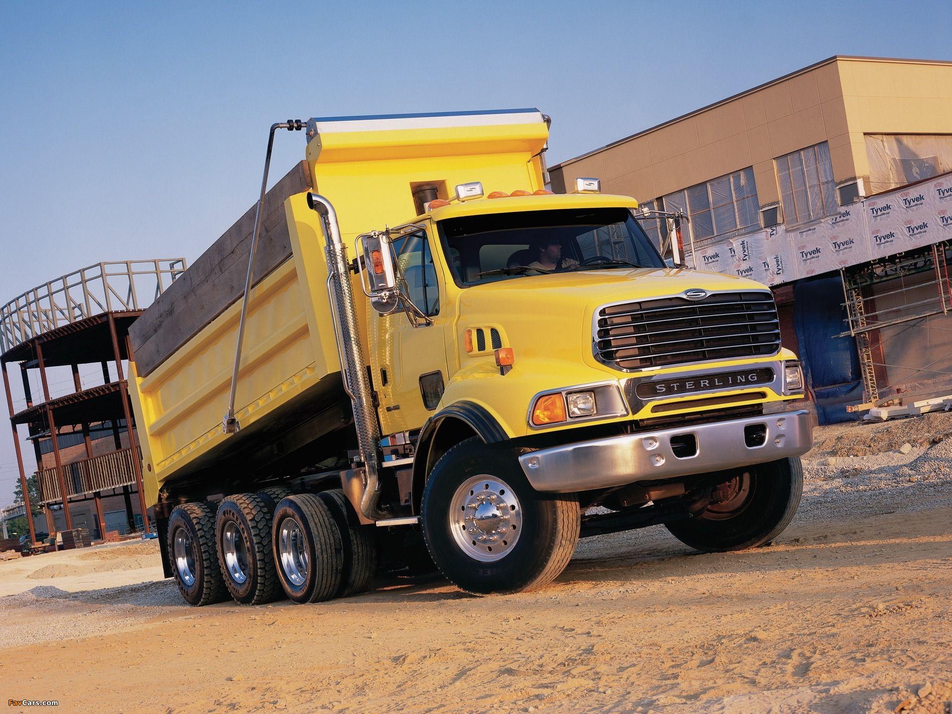 1920x1440 Sterling L Line Set Back Dump Truck 2000–09 Wallpaper (1920x1440)