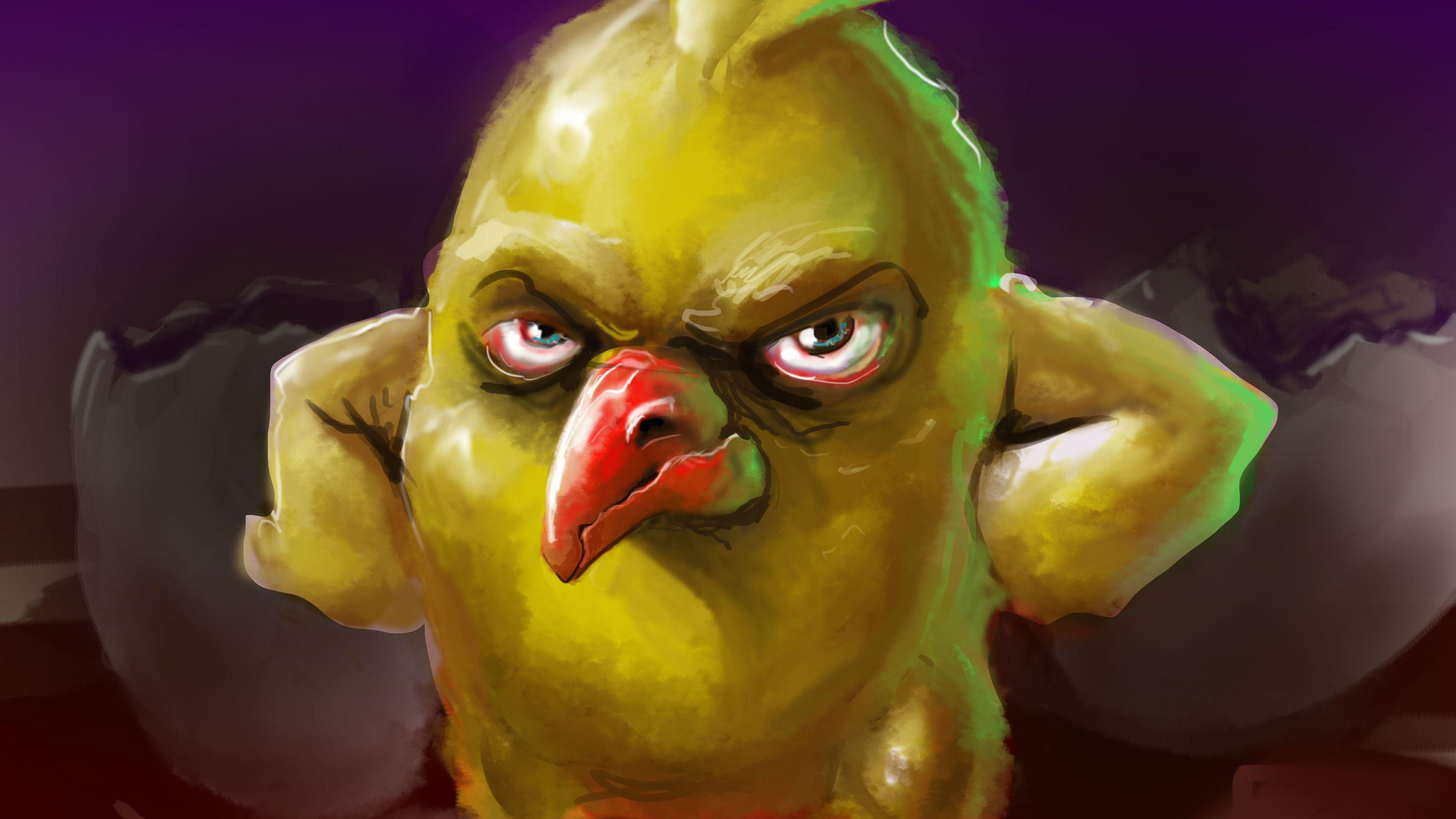 3840x2160 Wallpaper 4k Angry Bird 4K Artwork 4k Wallpaper, Angry Birds Wallpaper, Artist Wallpaper, Cartoons Wallpaper, Wallpaper, Digital Art Wallpaper, Hd Wallpaper