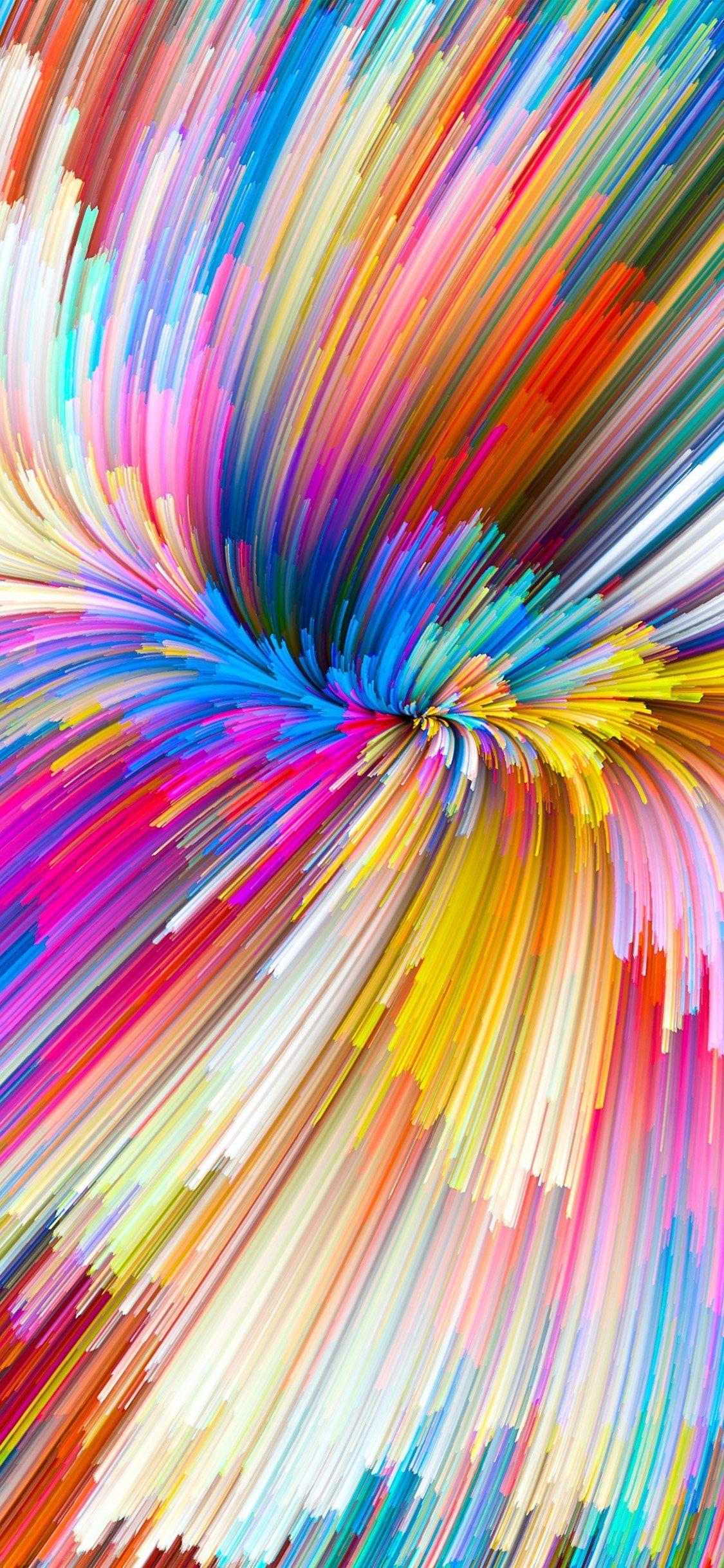 1125x2436 HD iPhone x wallpaper rainbow and image collection for Desktop & Mobile. Free wallpaper download