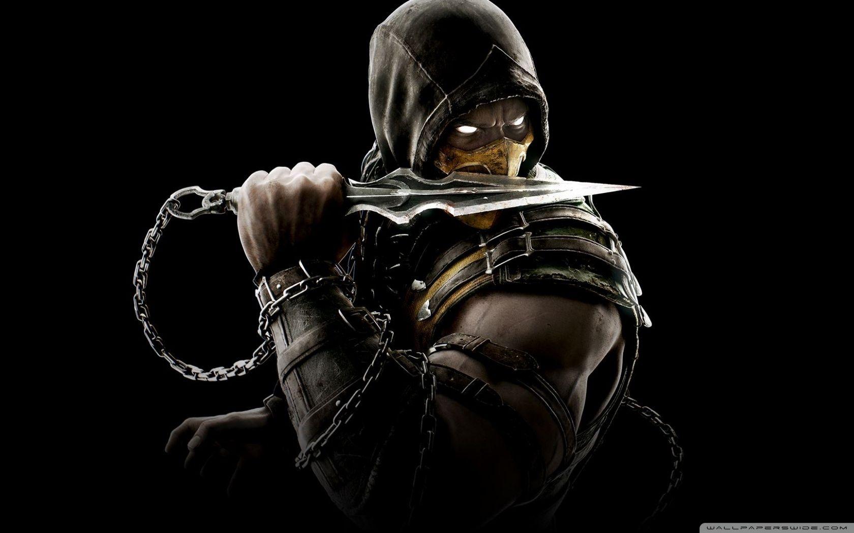 1680x1050 Download Mortal Kombat X Scorpion UltraHD Wallpaper