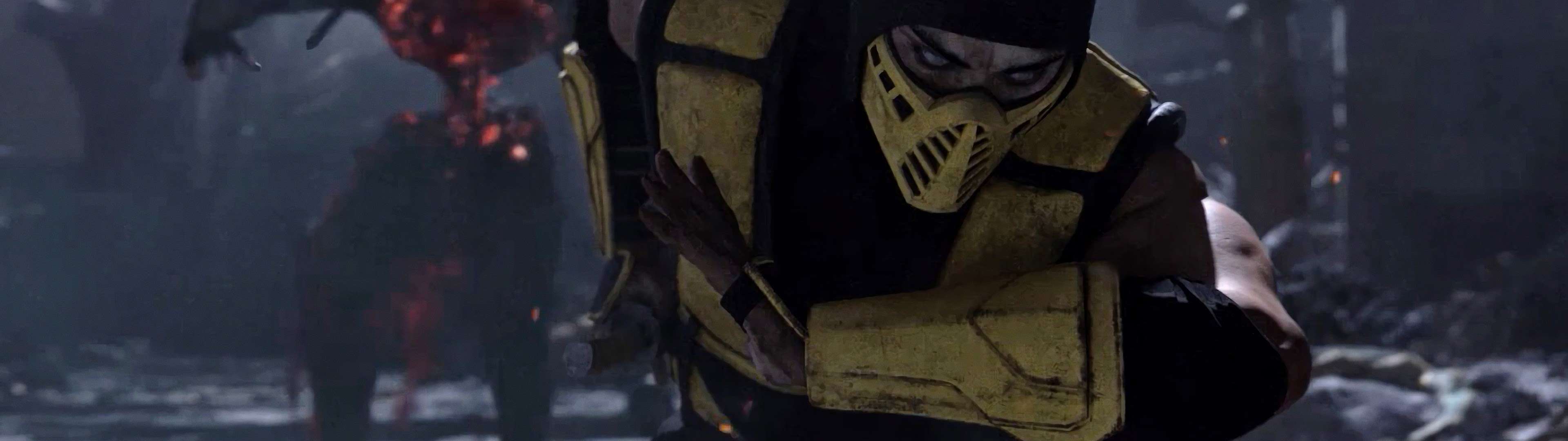 3840x1080 Mortal Kombat Dual Monitor Wallpaper
