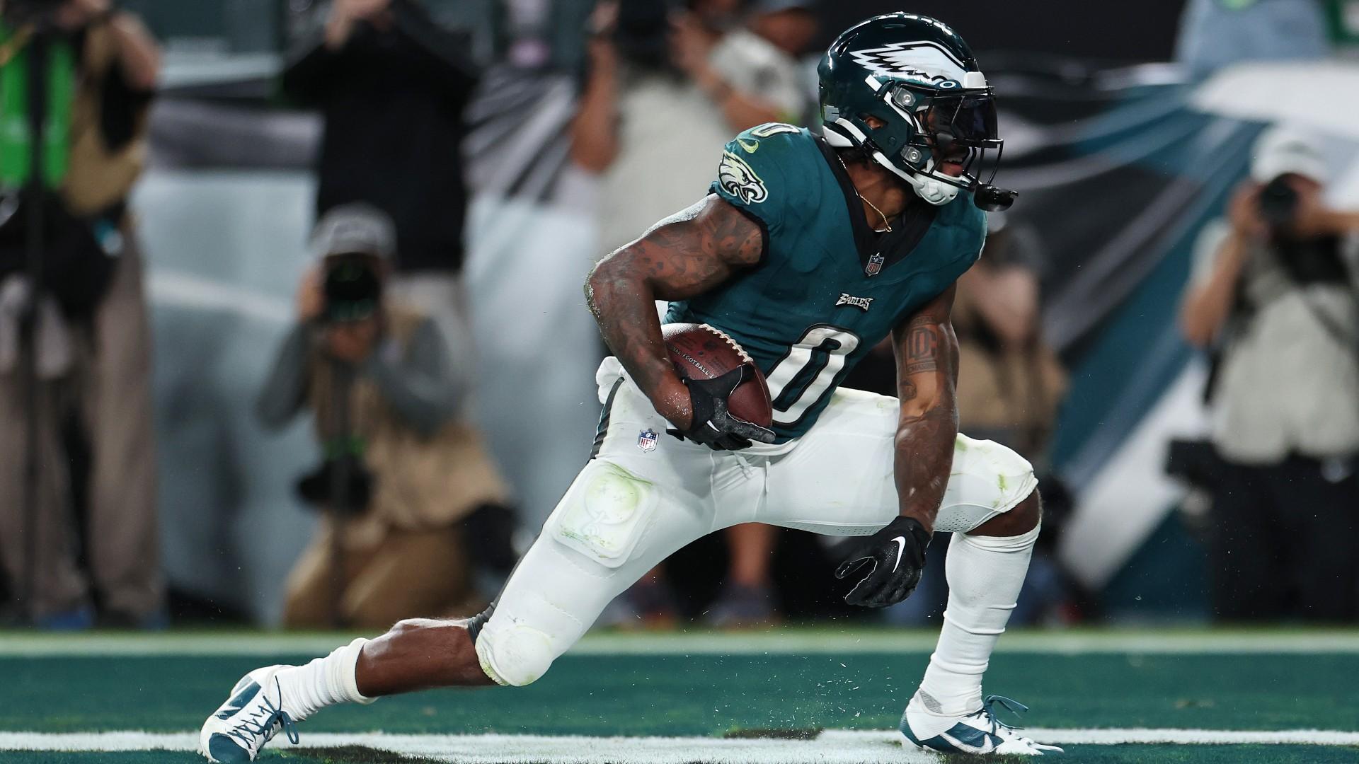 1920x1080 D'Andre Swift stats: Eagles running back stands out from committee in win vs. Vikings