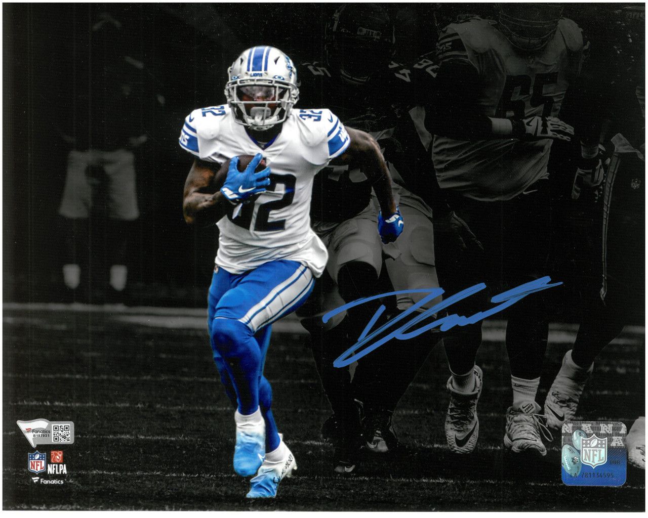 1280x1024 D'Andre Swift Autographed Detroit Lions 8x10 Photo