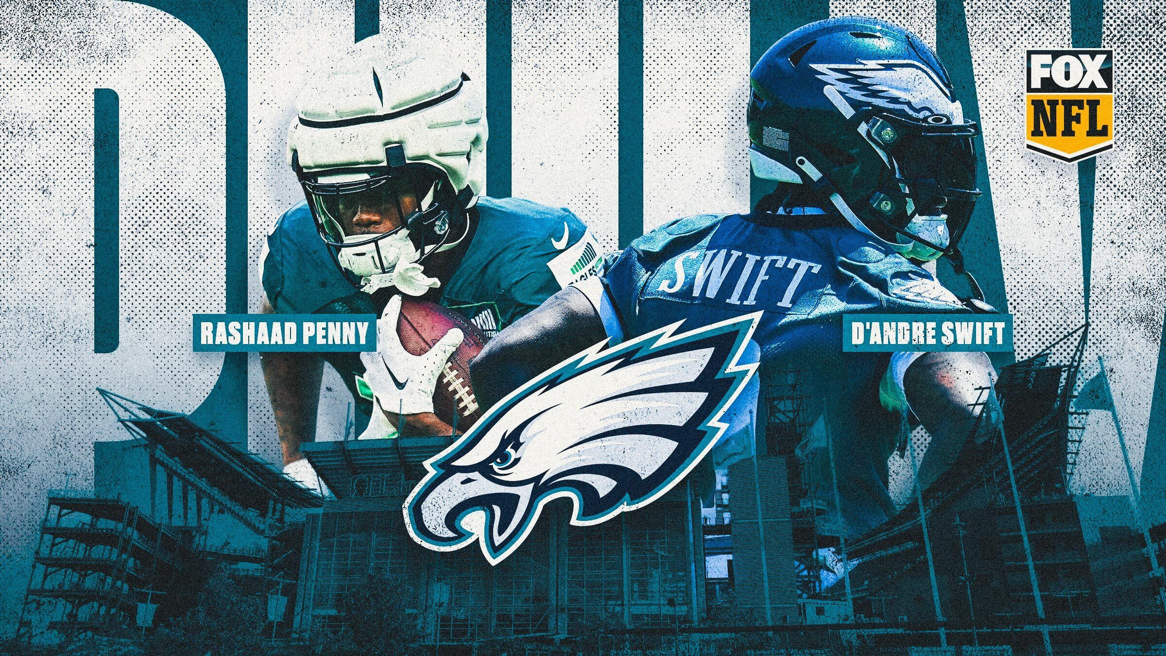 2400x1350 Rashaad Penny, D'Andre Swift bring new look, and versatility, to Eagles' backfield