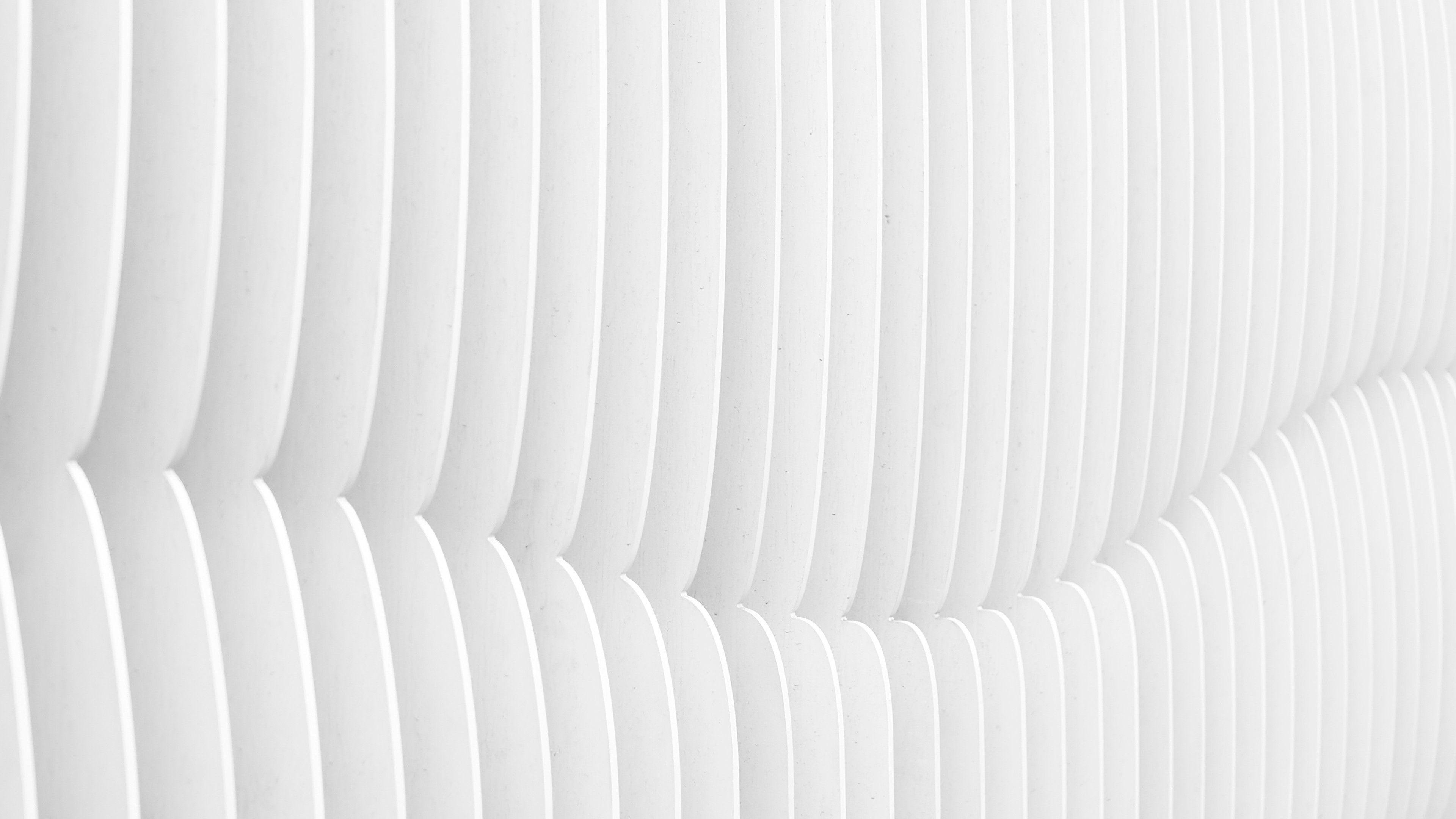 3840x2160 White Pattern Abstract 4K Wallpaper