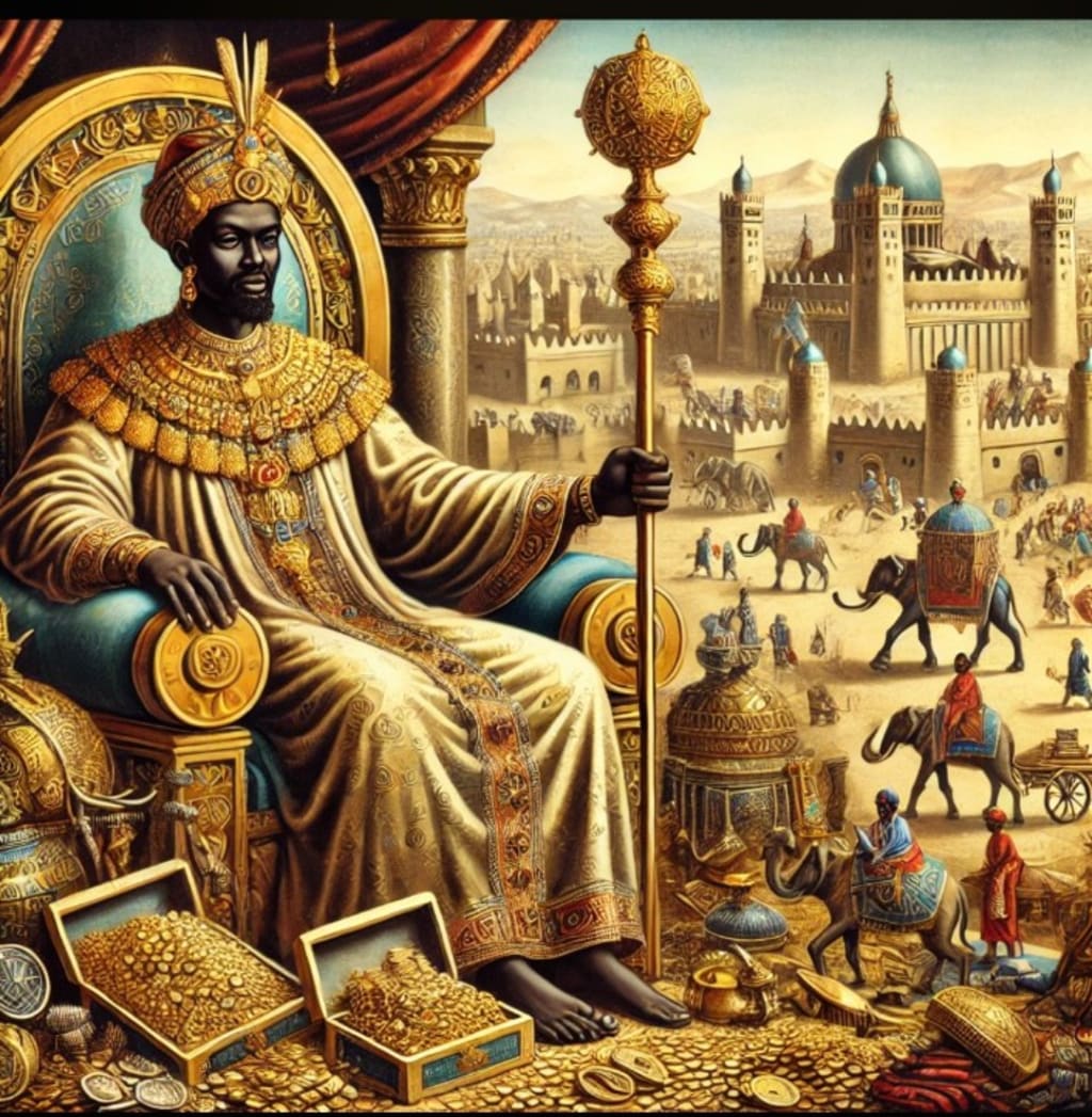1024x1047 Mansa Musa: The Wealthiest King in History