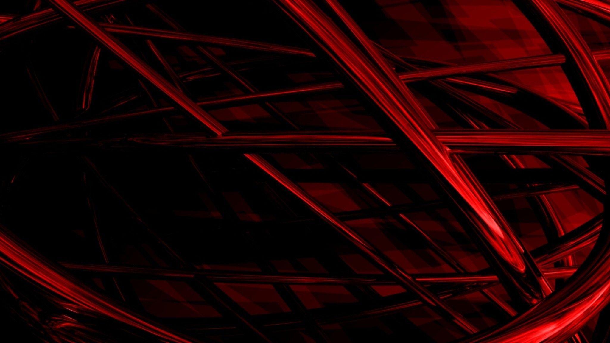 2048x1152 Black Red Shards hình nền