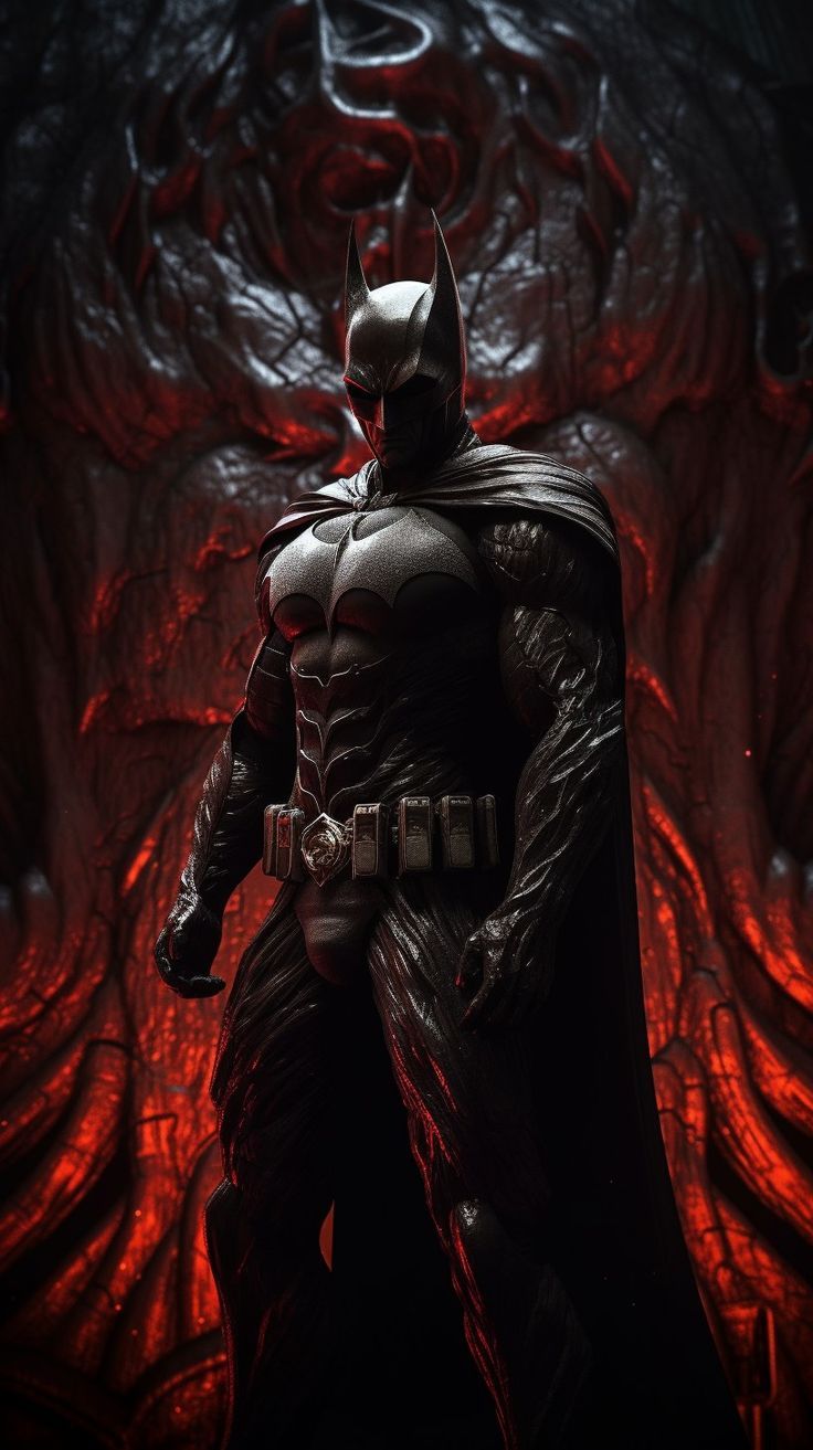 736x1313 Evil batman wallpaperd batman wallpaper, Arkham batman wallpaper, Marvel vs dc
