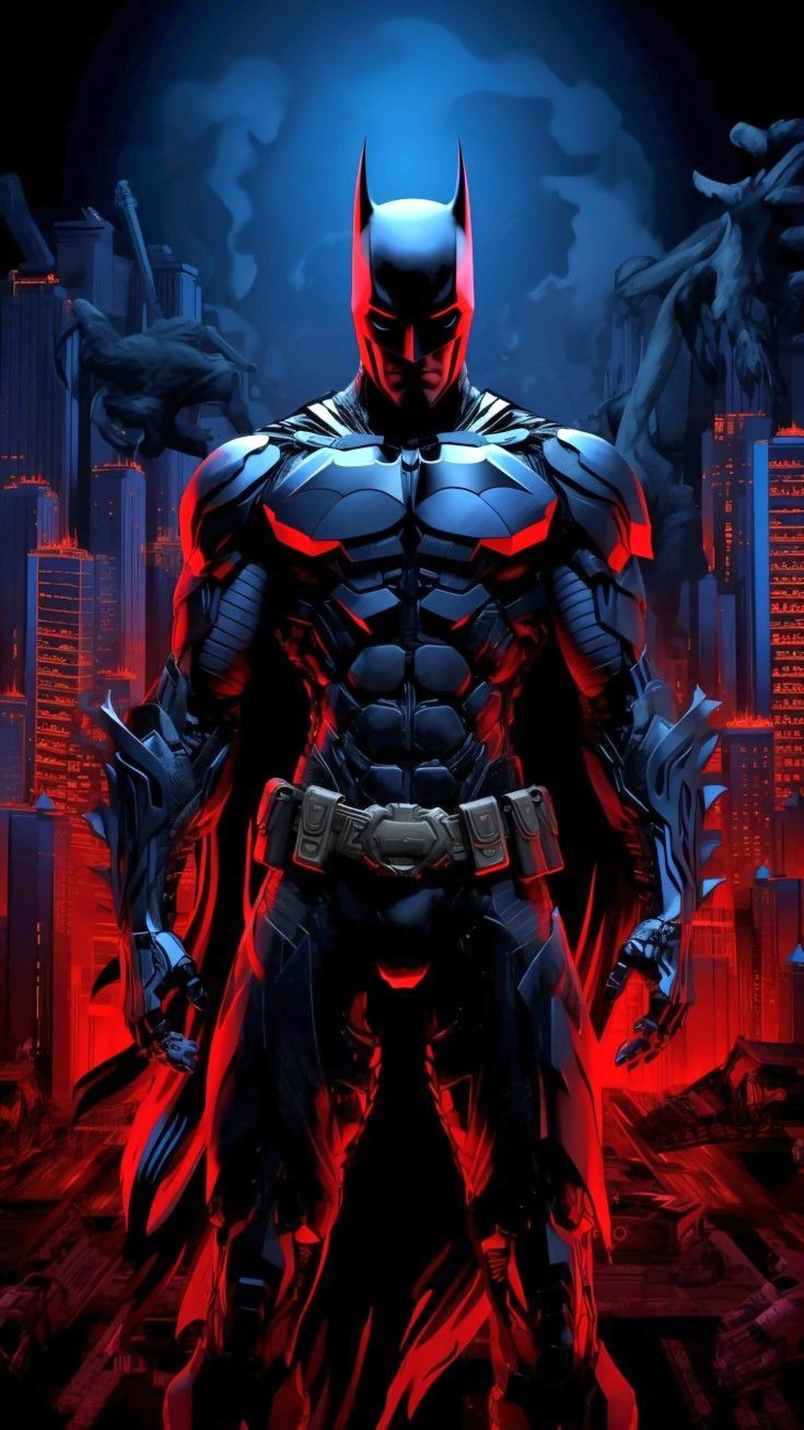 735x1307 Batman art wallpaper. Best batman wallpaper, Evil batman wallpaper, Batman the dark knight
