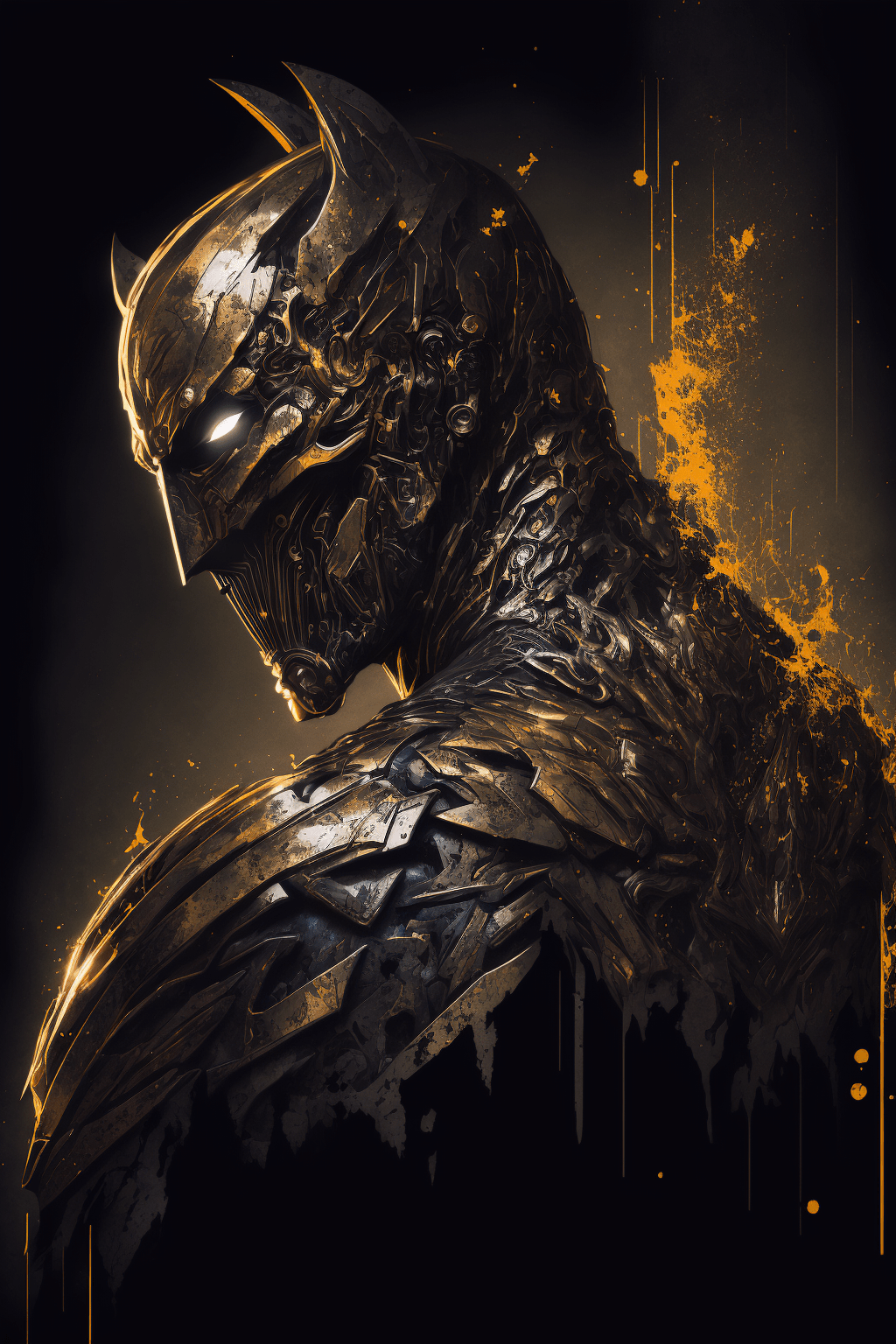 1024x1536 evil batman