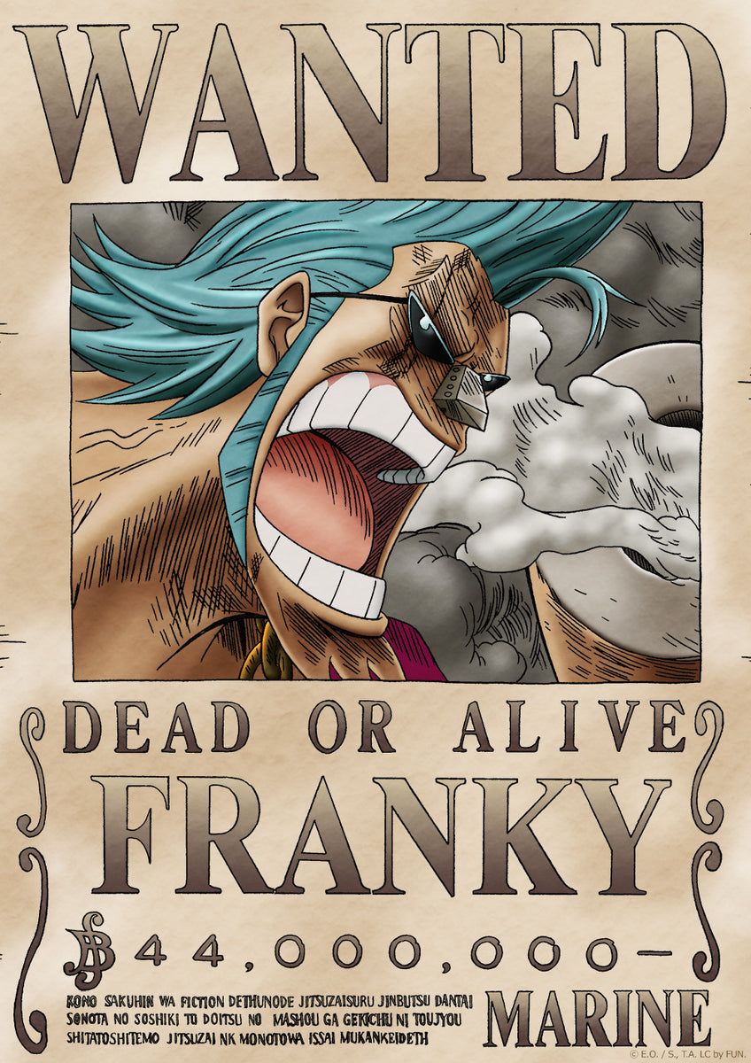 848x1200 Franky Wanted Wallpaper