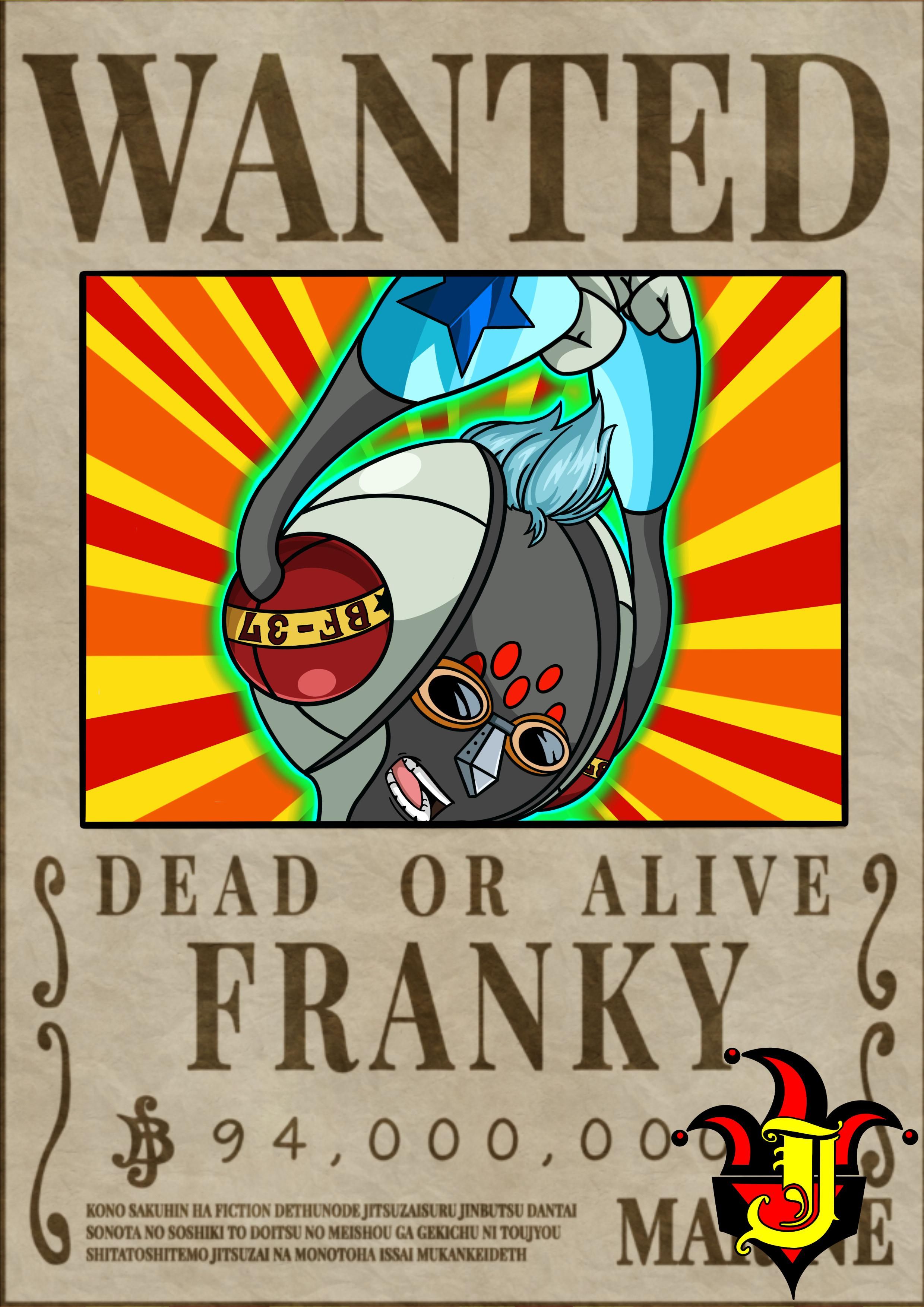 2480x3508 Registeel Franky Wanted Poster