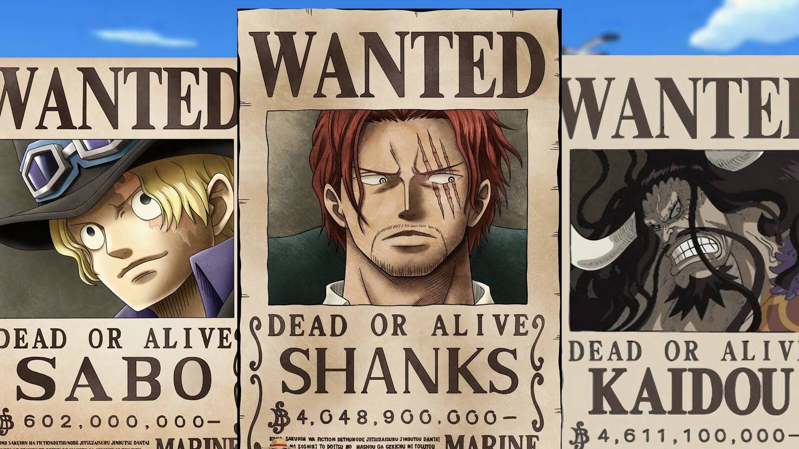 1600x900 One Piece: Who Has The Best Wanted Poster?