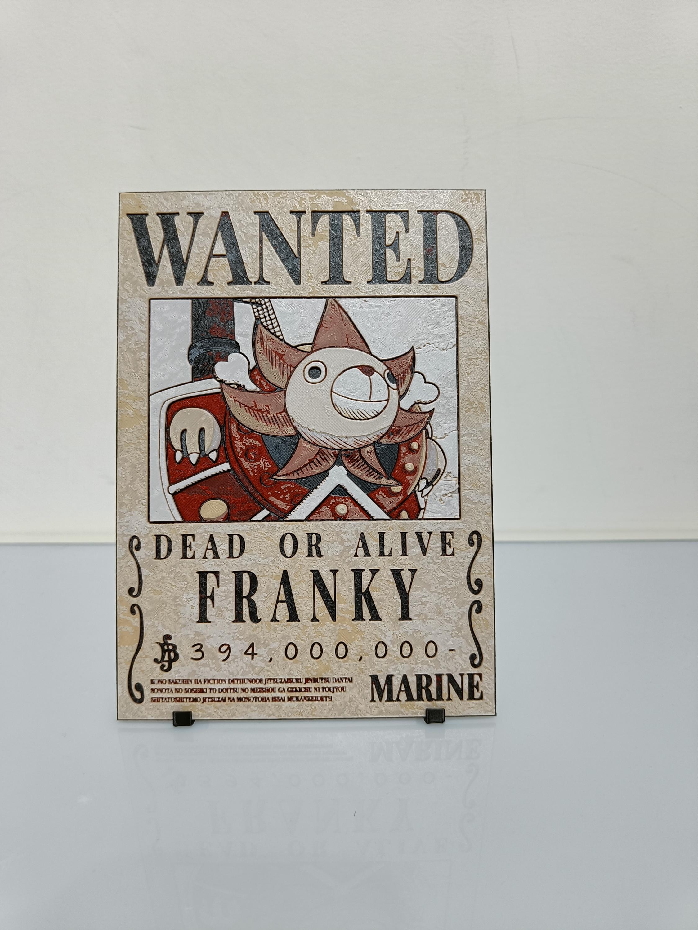 2250x3000 Franky Poster One Piece