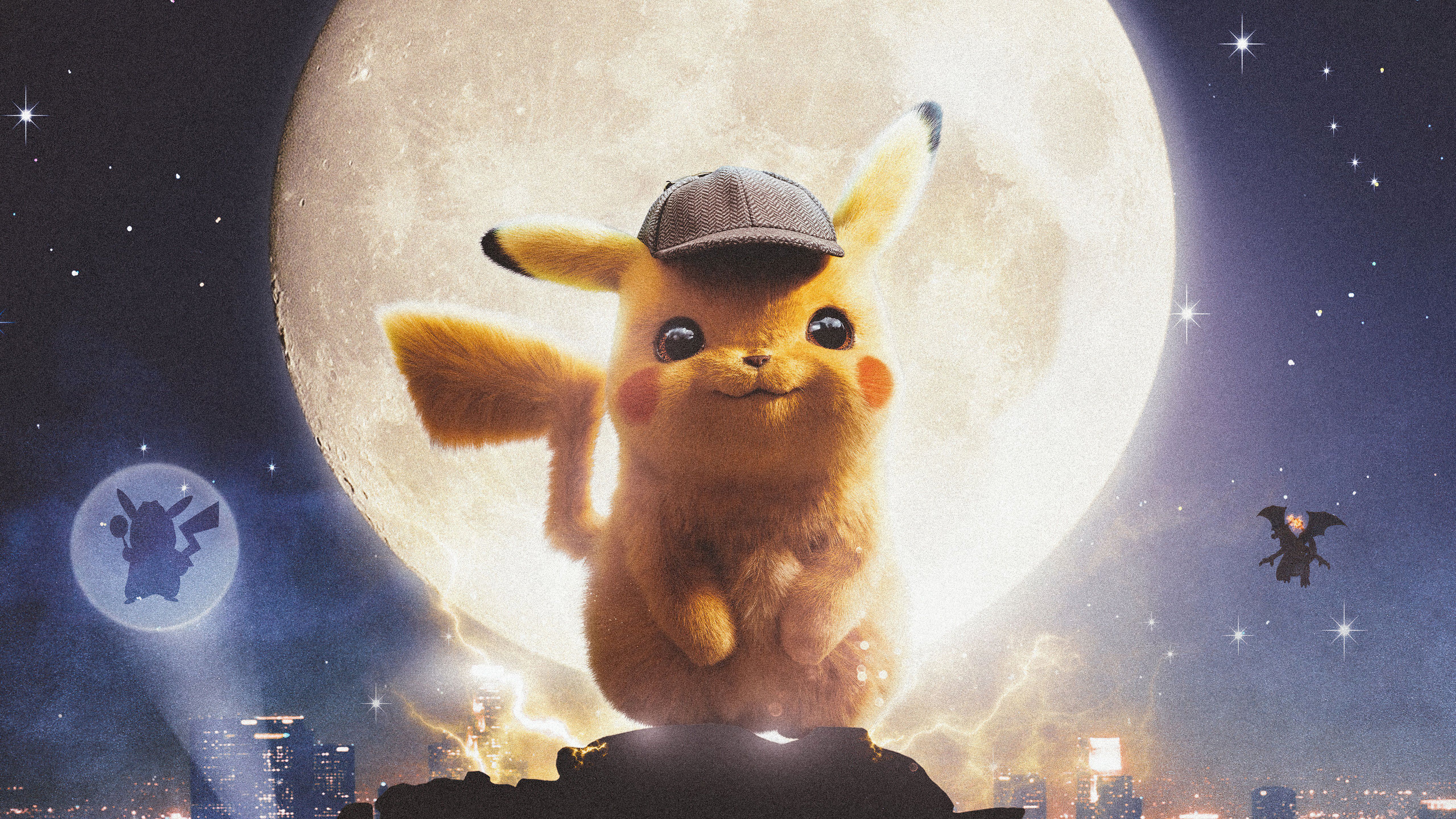 5120x2880 Pokemon Detective PIkachu Wallpaper 4K for Desktop