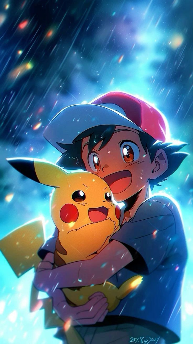 736x1308 Pokemon anime. Pikachu as anime character, Ash and pikachu wallpaper, Pikachu art