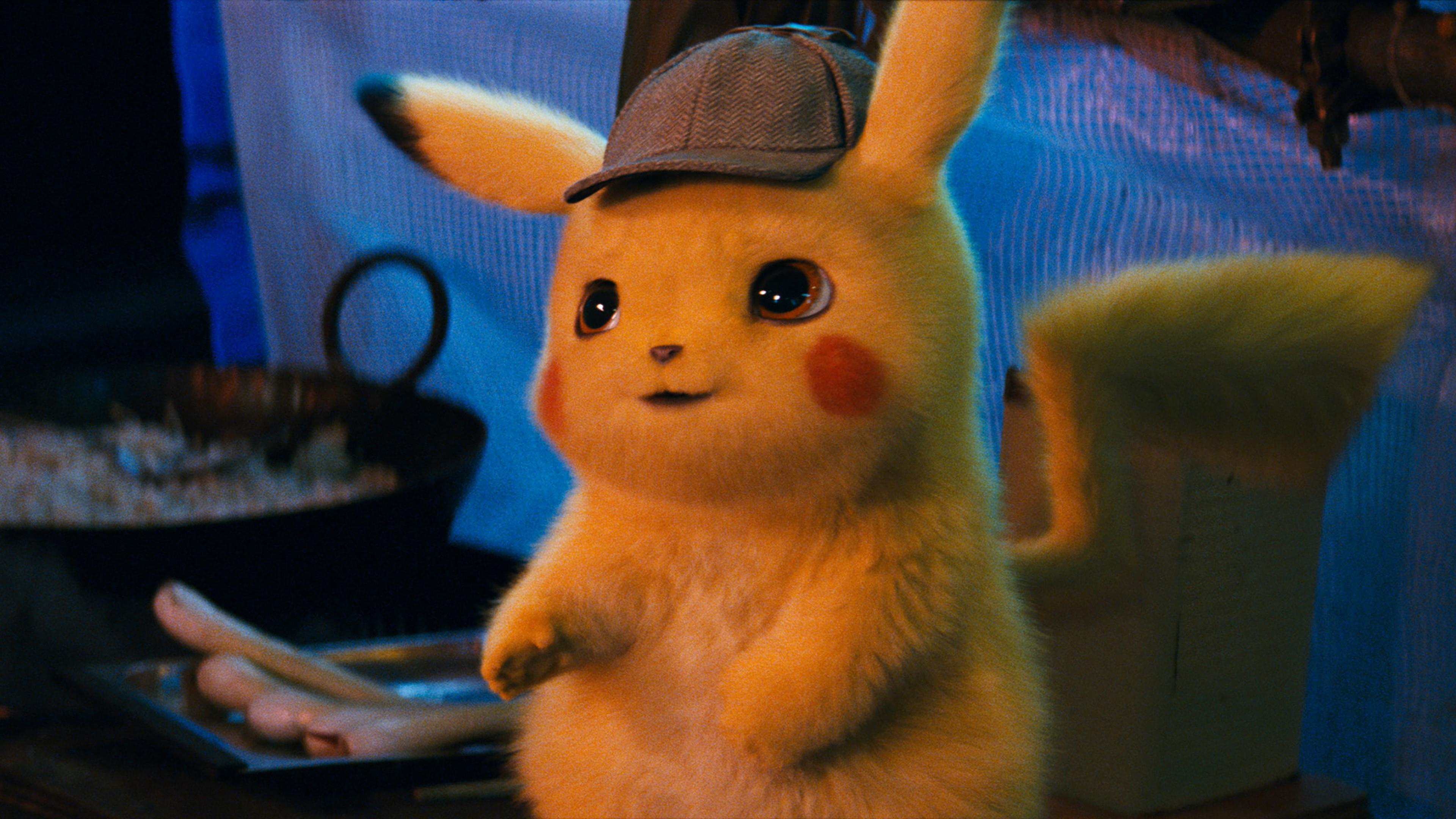 3840x2160 Pikachu Deskk Wallpaper