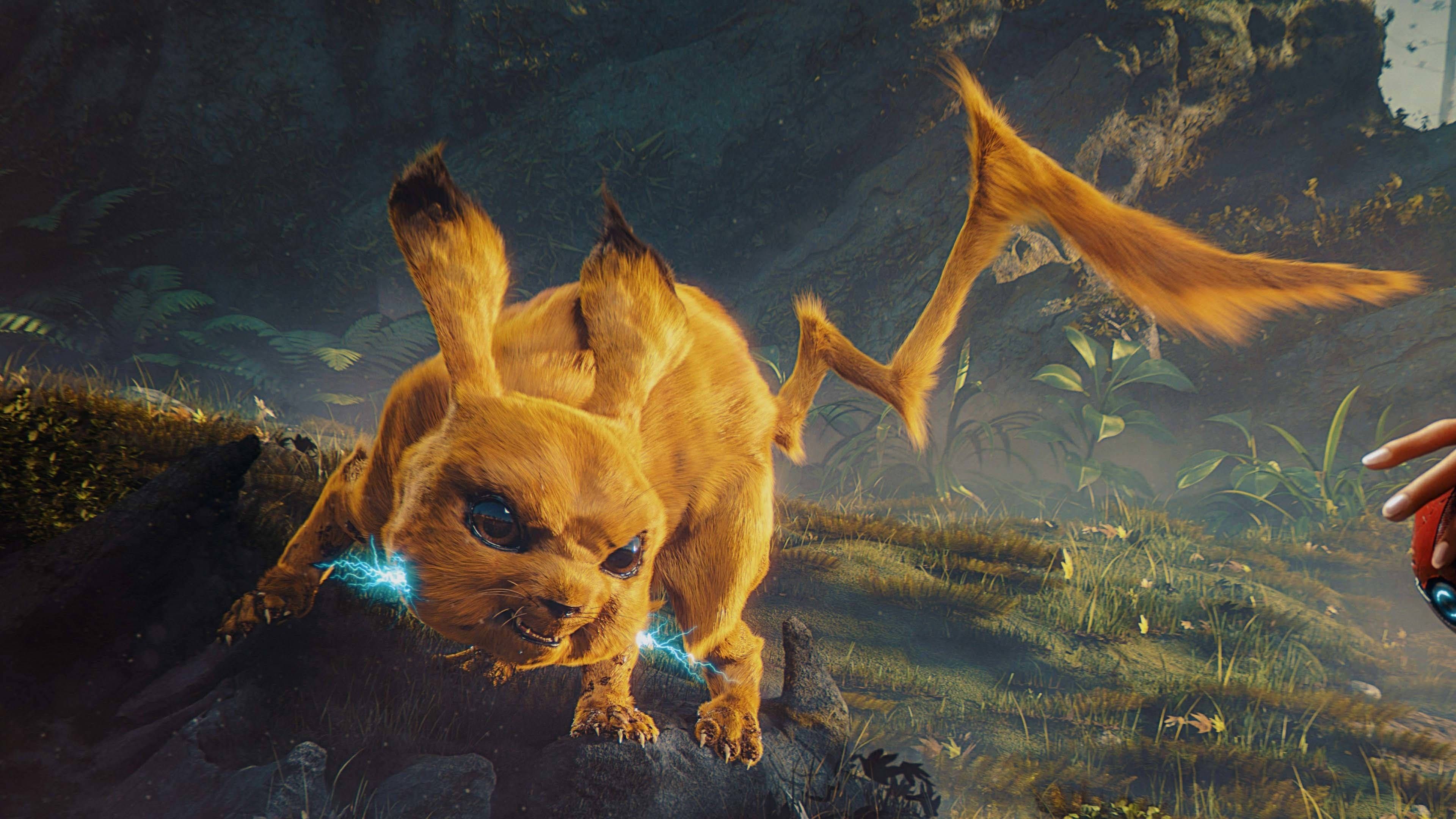 3840x2160 Download Angry Pikachu Pokémon 4K Wallpaper