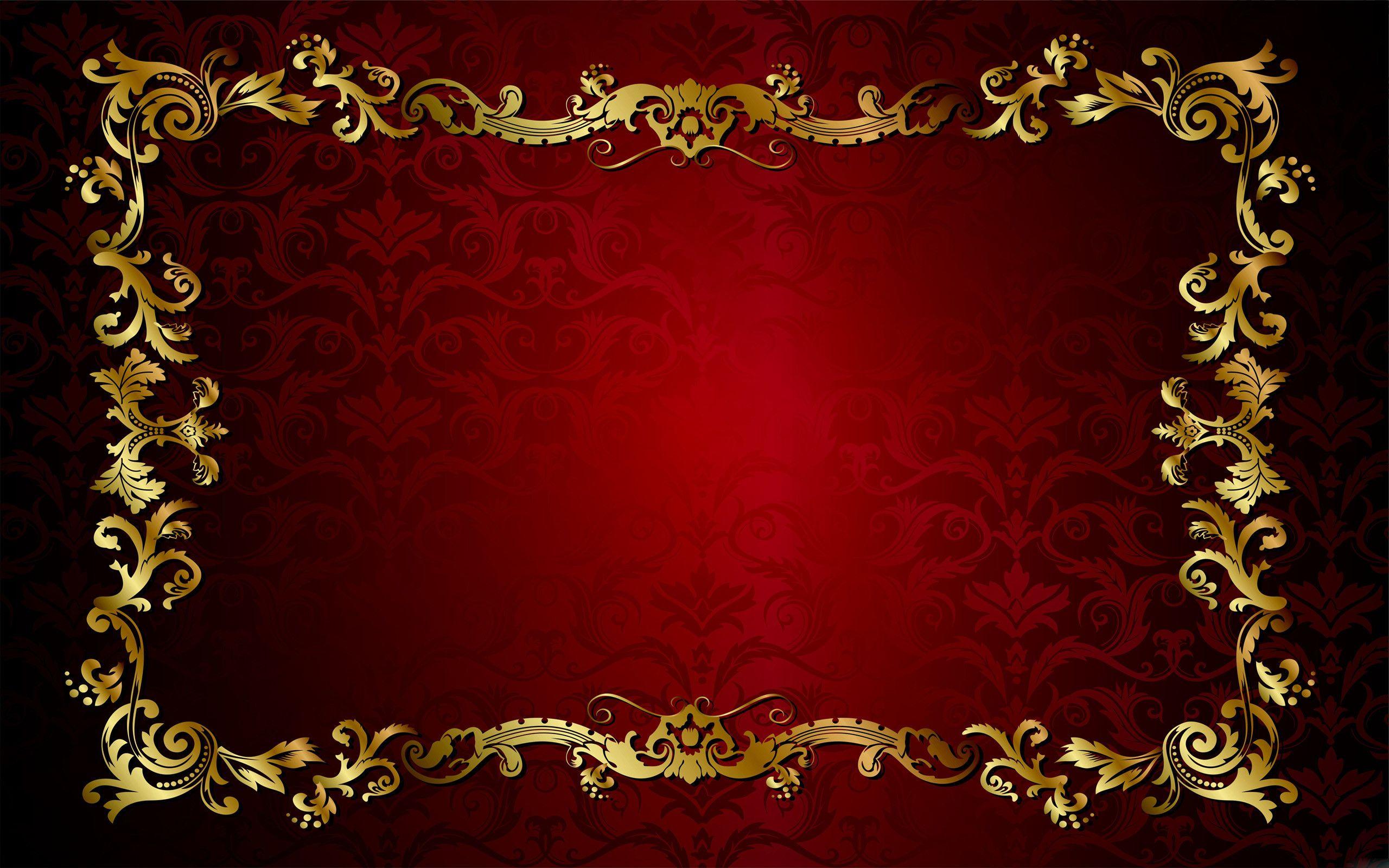 red black and gold background