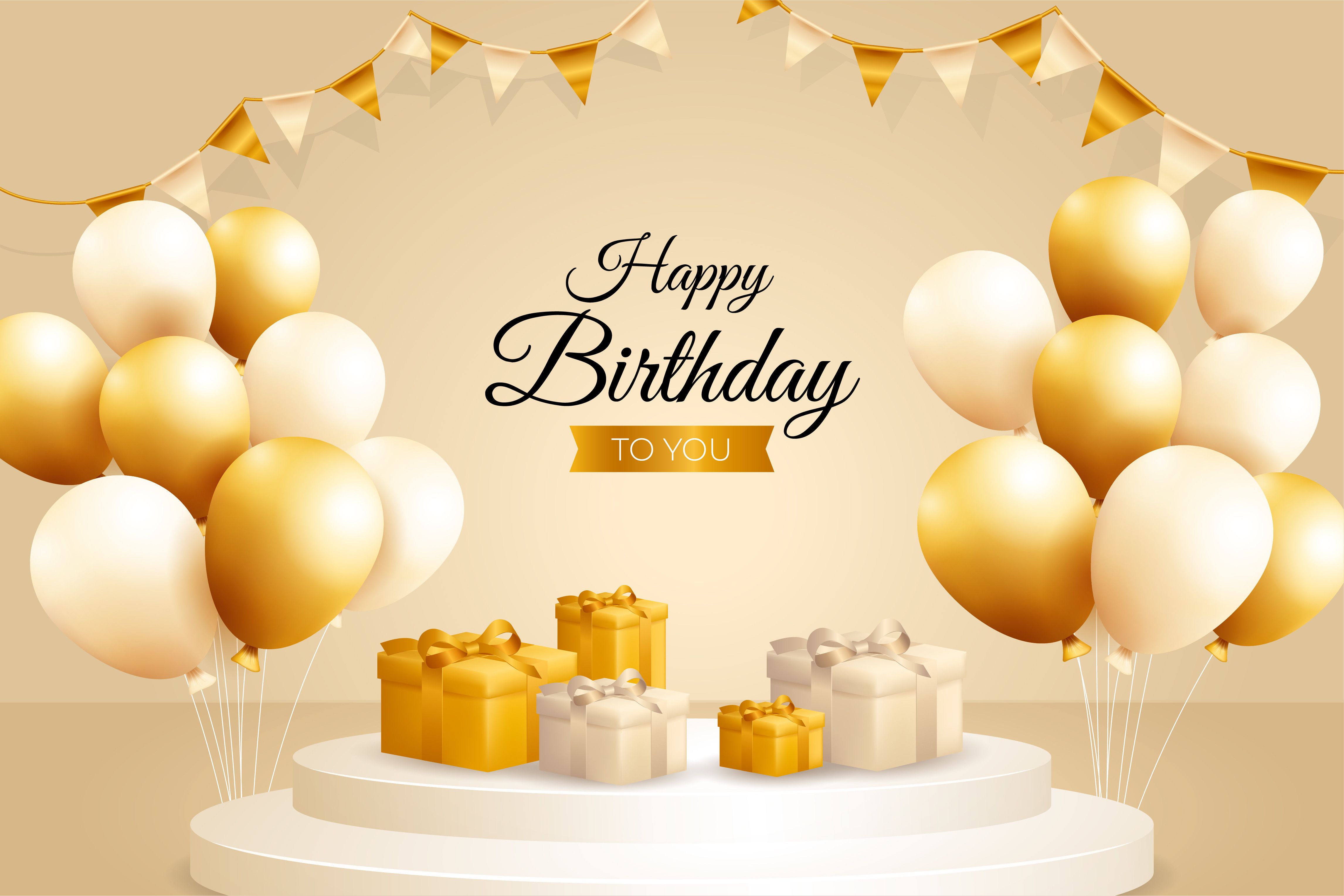 4584x3057 Happy Birthday Background Design Graphic by distrologo · Creative Fabrica