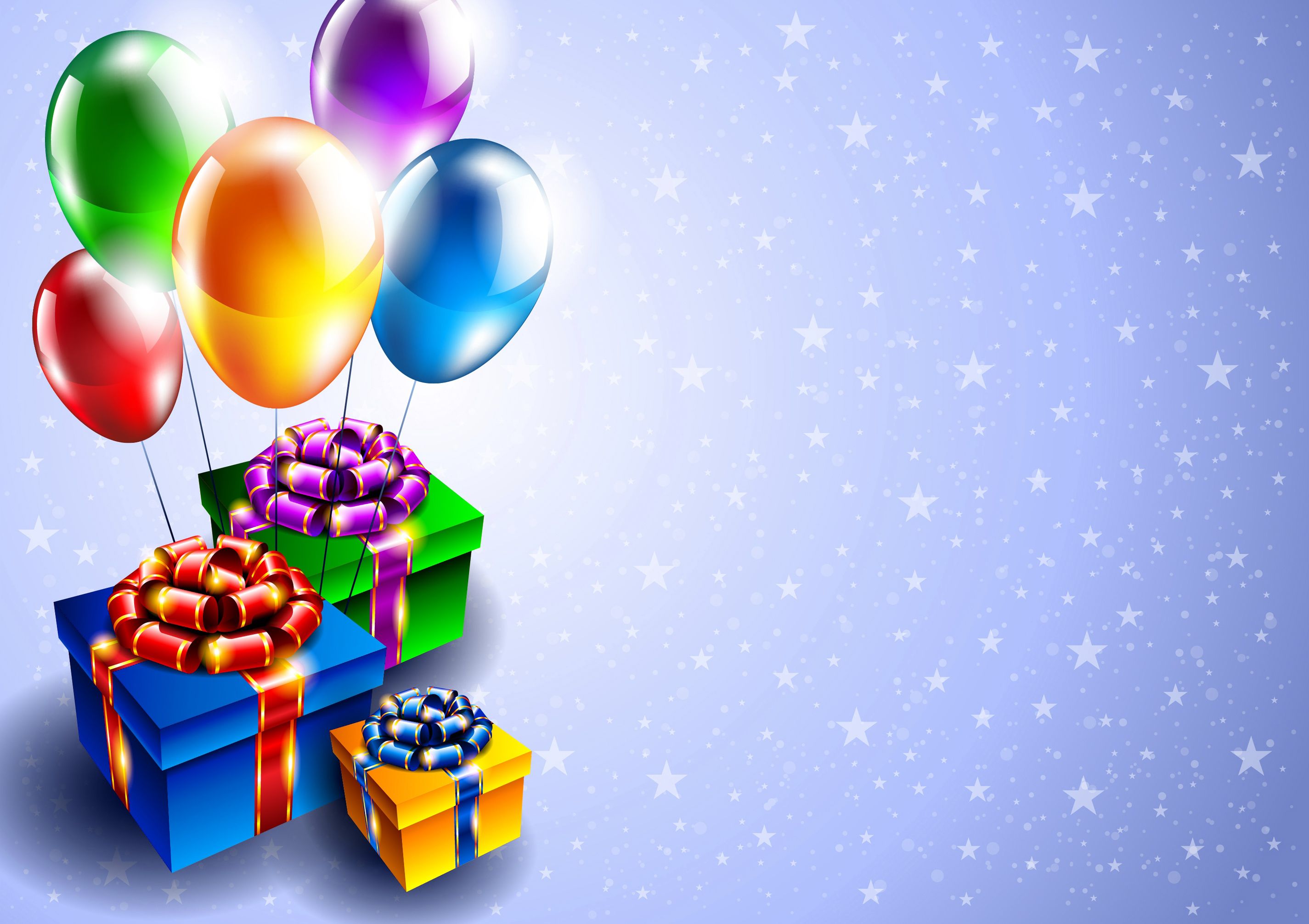 2850x2012 Birthday Background with Gifts​-Quality Free Image and Transparent PNG Clipart