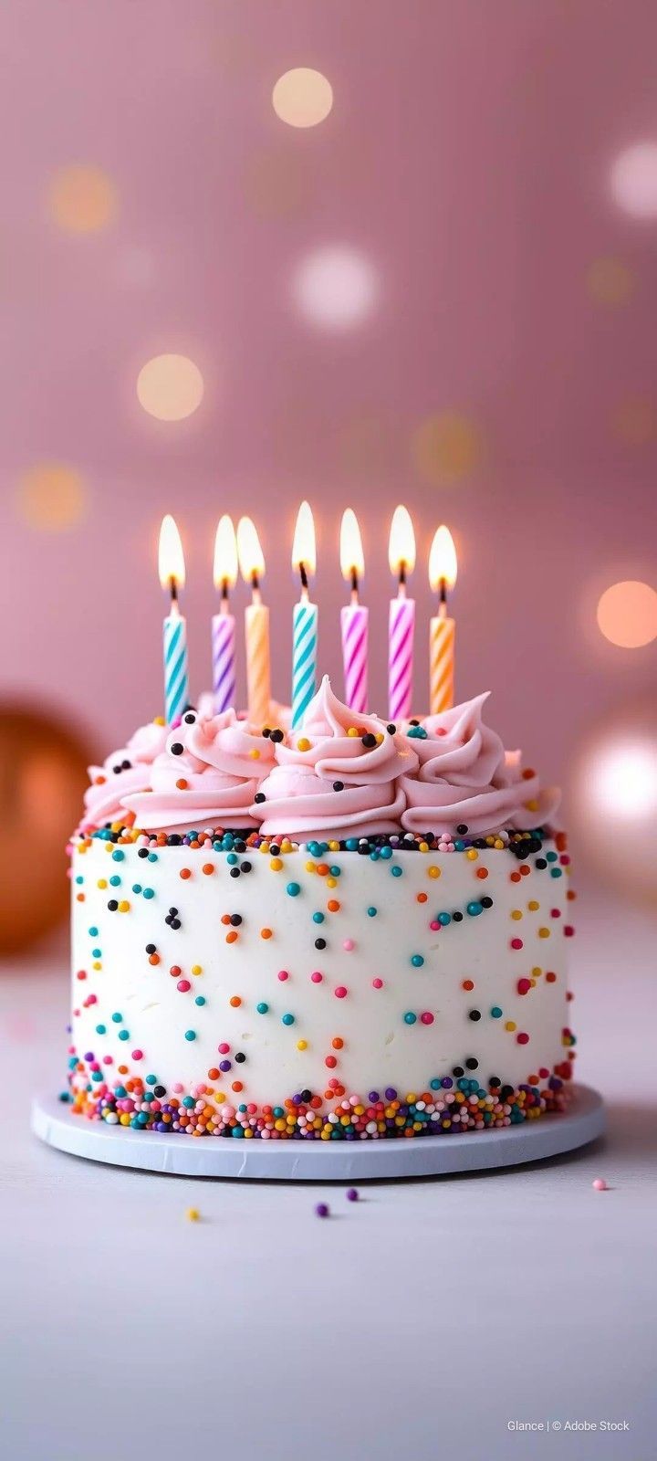 720x1600 Aesthetic birthday cake background. Aesthetic birthday cake wallpaper iphone, Birthday cake aesthetic picture, Pastel birthday wallpaper