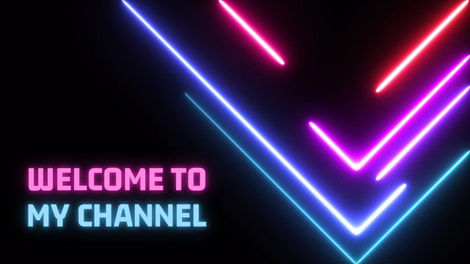1600x900 Welcome To My Channel Wallpaper