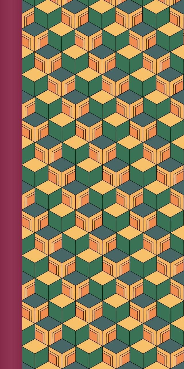 640x1280 Tomioka Giyu Haori Wallpaper. Giyuu pattern, Hashira pattern, Demon slayer tanjiro pattern