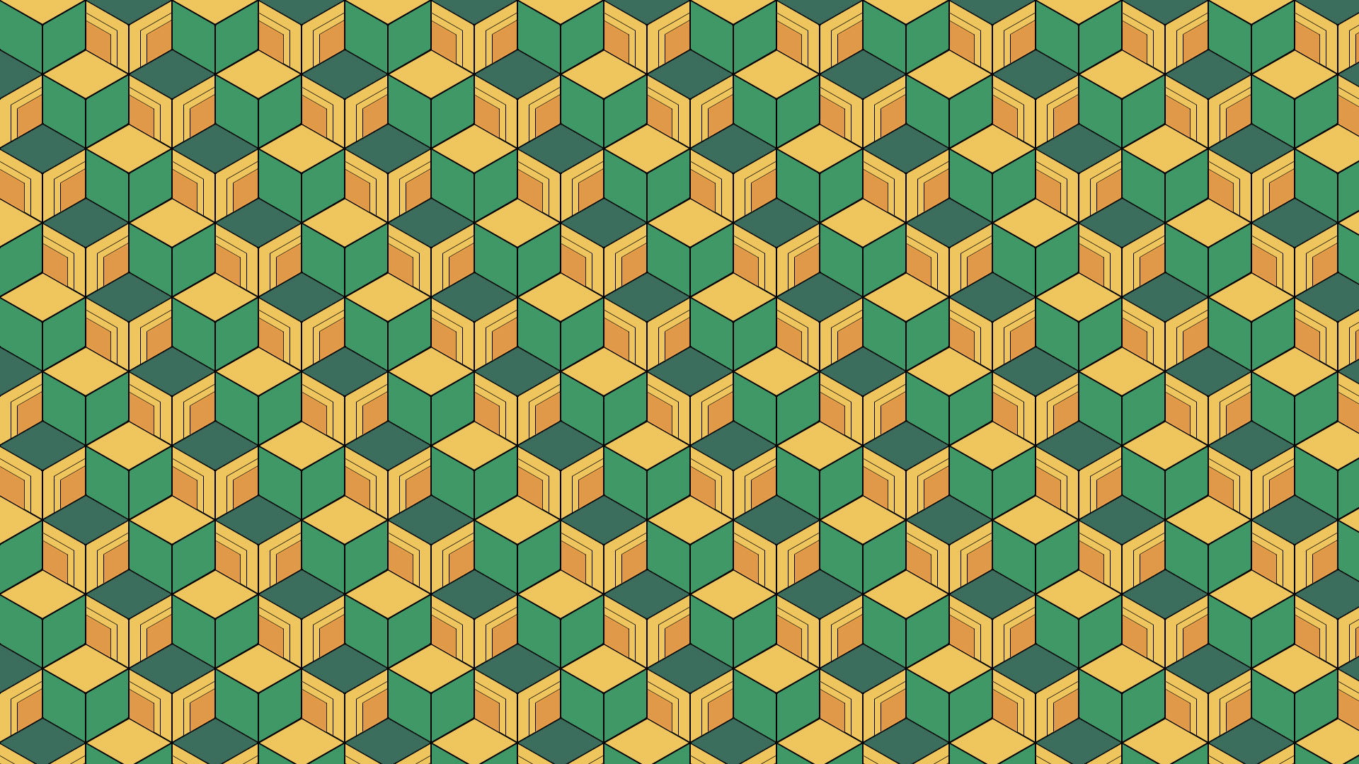 1920x1080 Sabito's Haori (Kimetsu no Yaiba) Pattern Wallpaper, HD Abstract 4K Wallpaper, Image and Background