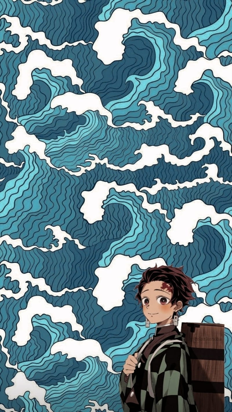 800x1422 Tanjiro, anime, demon slayer, kimetsu, kimetsu no yaiba, HD phone wallpaper