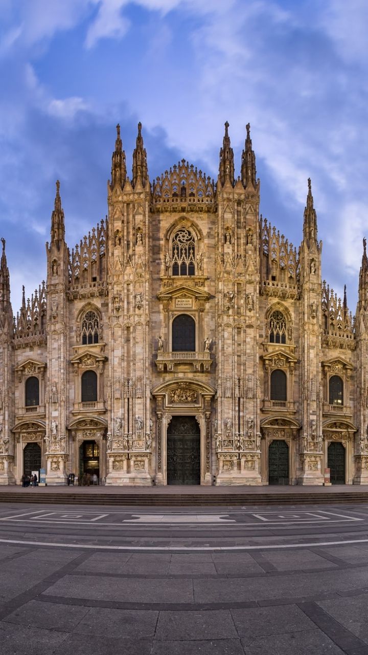 720x1280 Phone wallpaper: Milan, Italy, Religious, Milan Cathedral, Architecture, Cathedral, Cathedrals 1140188