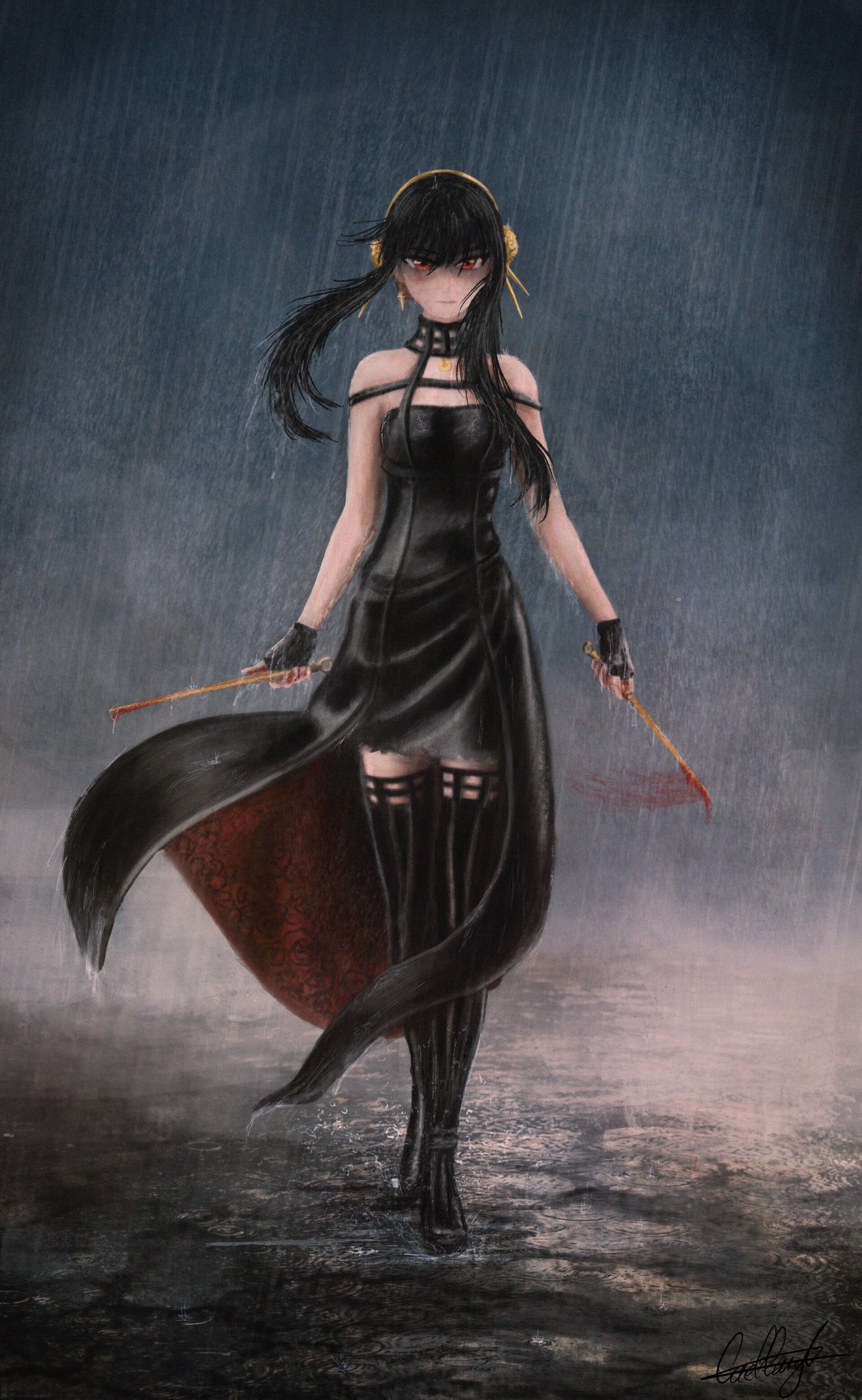1920x3120 Caellaigh Art aka Thorn Princess