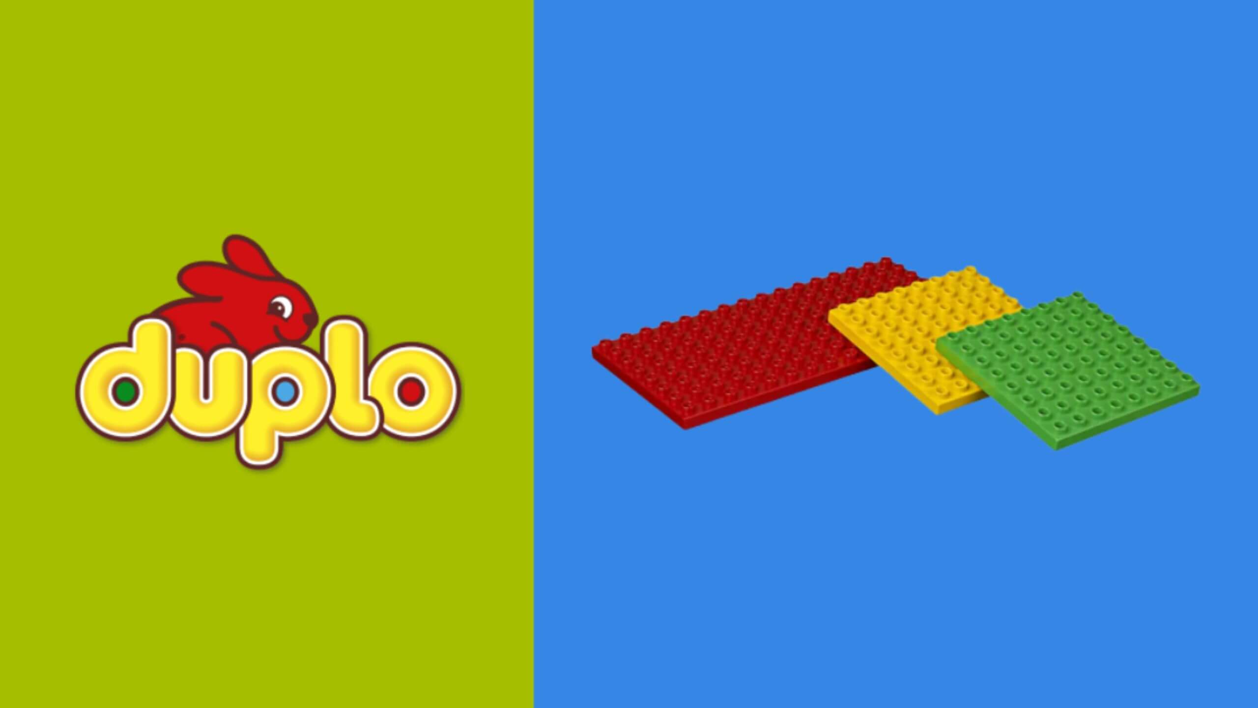 2560x1440 Lego® Duplo® Plates: The best Sets