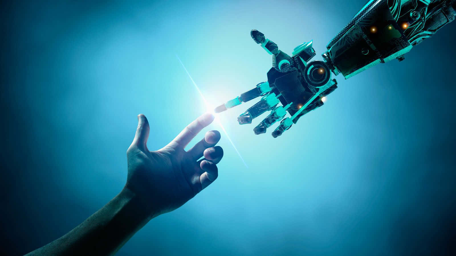 1600x900 Download Human Robot Ai Artificial Intelligence Picture