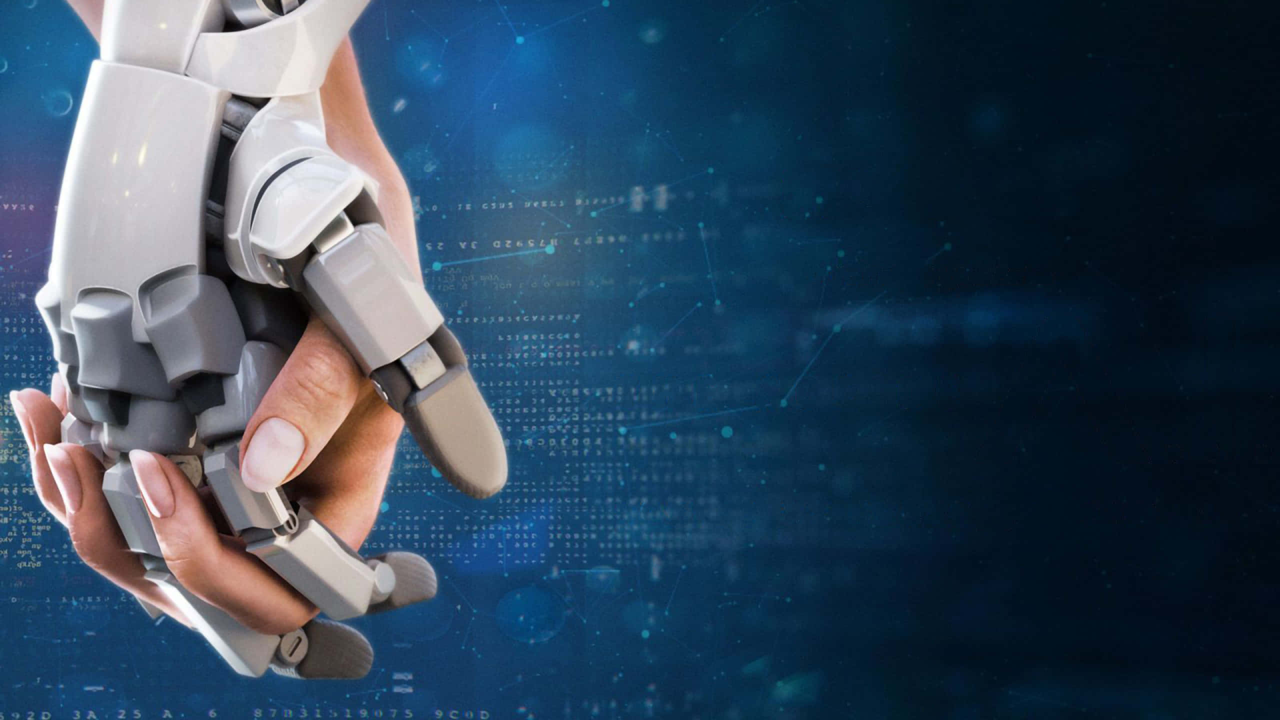 2560x1440 Download Ai Robot Human Hand Picture