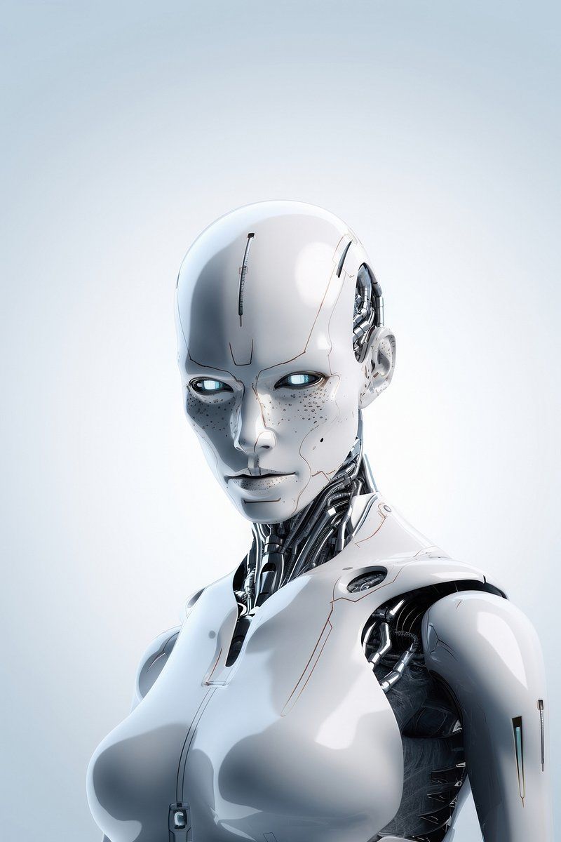 800x1200 Woman Robot Image Wallpaper