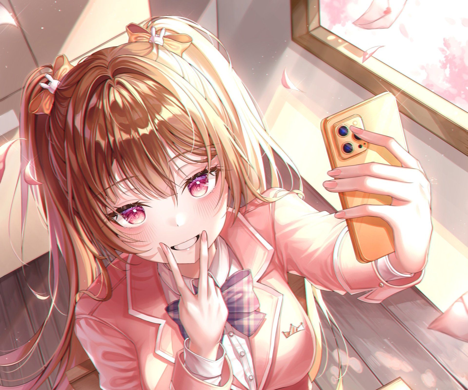 1920x1600 Download Selfie Anime Girl Anime Girl HD Wallpaperx1921