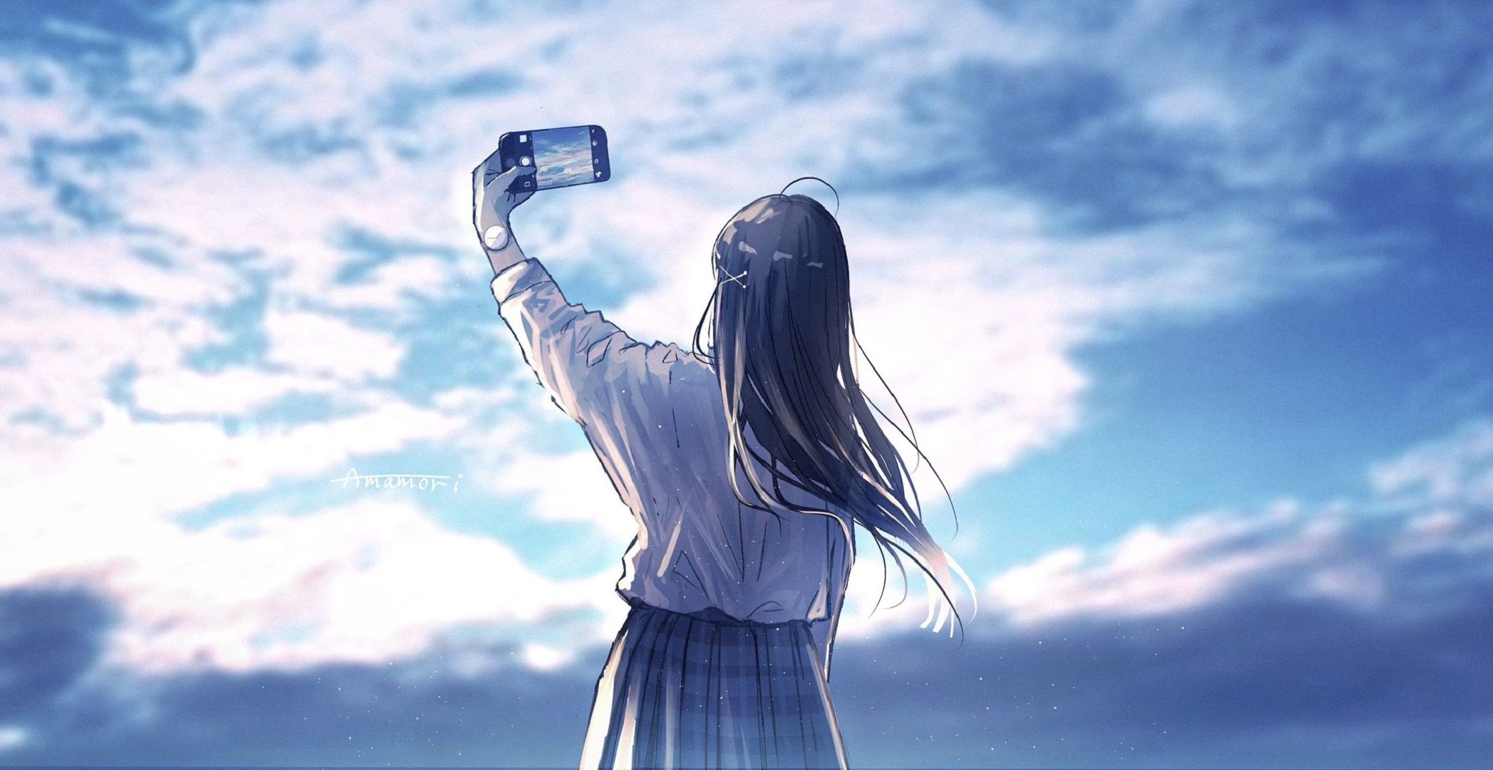 2094x1080 Skybound Selfie